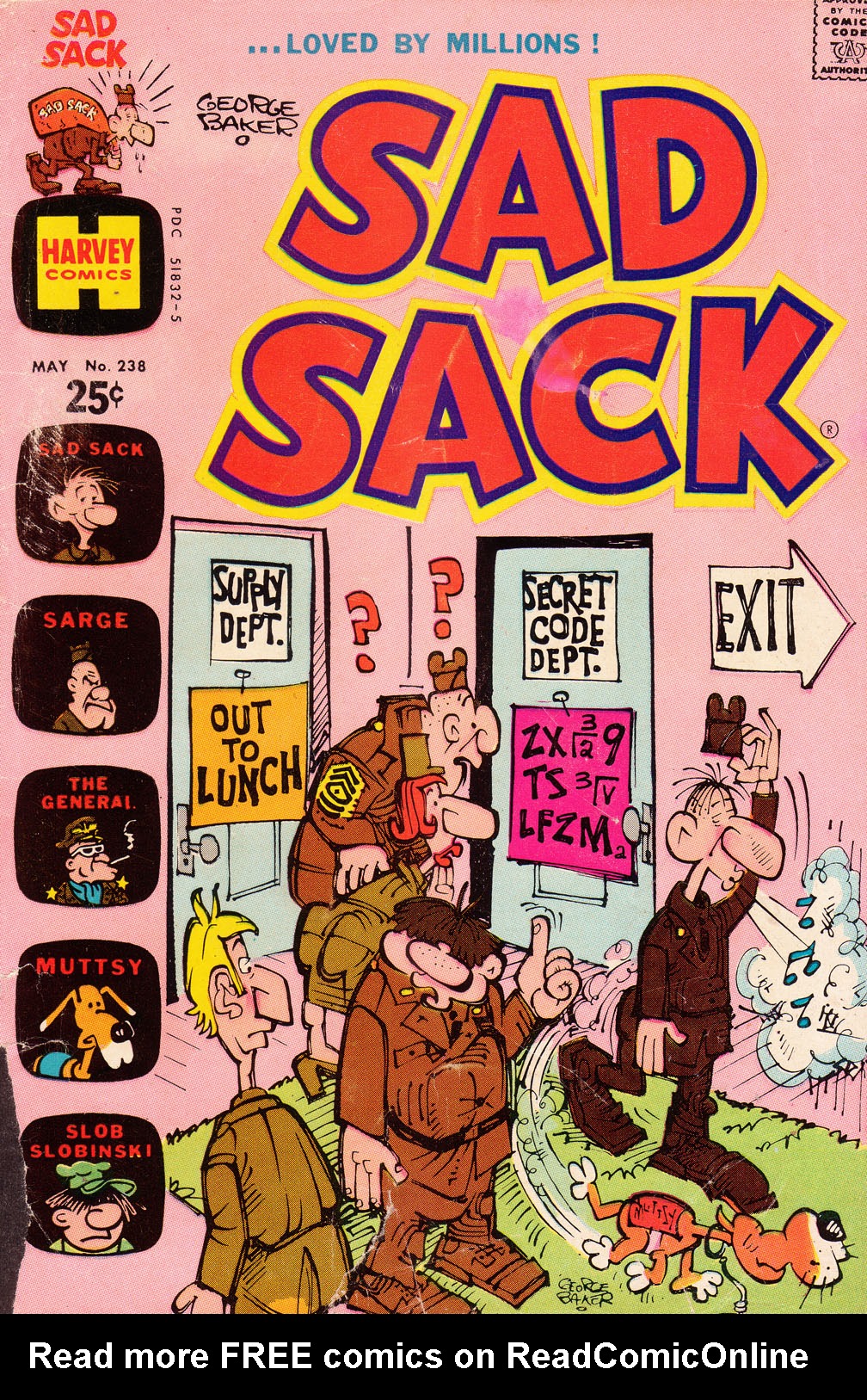 Read online Sad Sack comic -  Issue #238 - 1