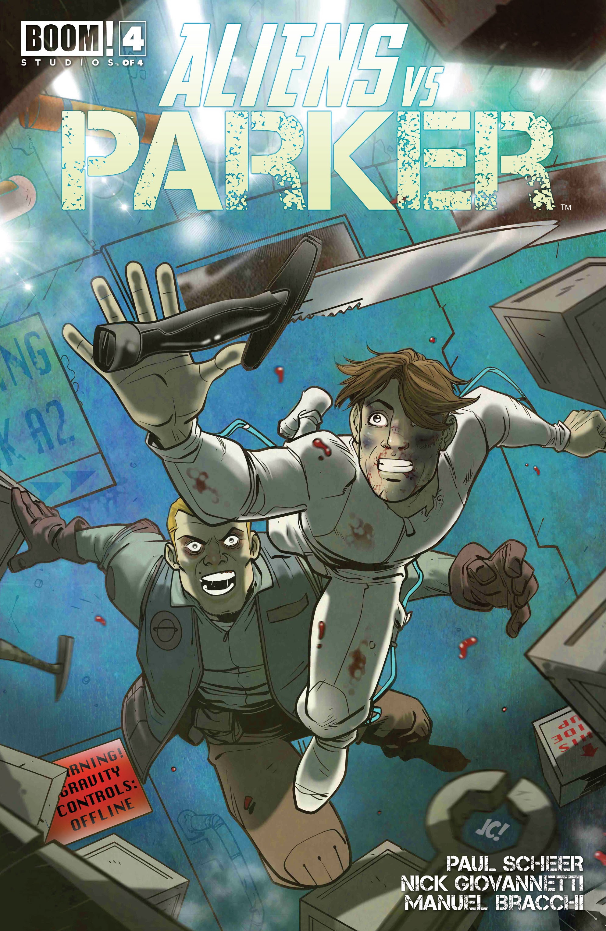 Read online Aliens vs. Parker comic -  Issue #4 - 1