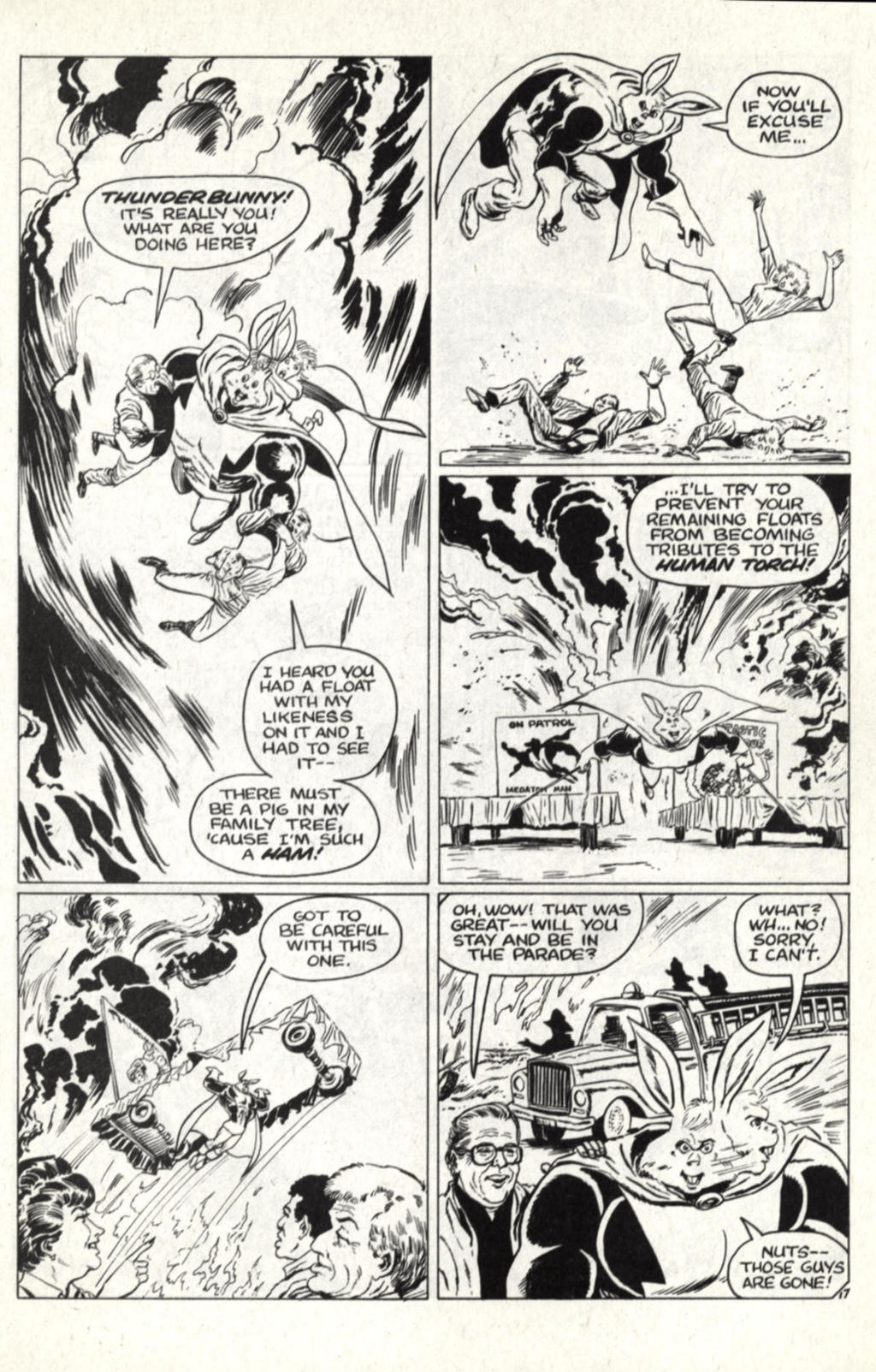 Read online Thunderbunny comic -  Issue #5 - 19