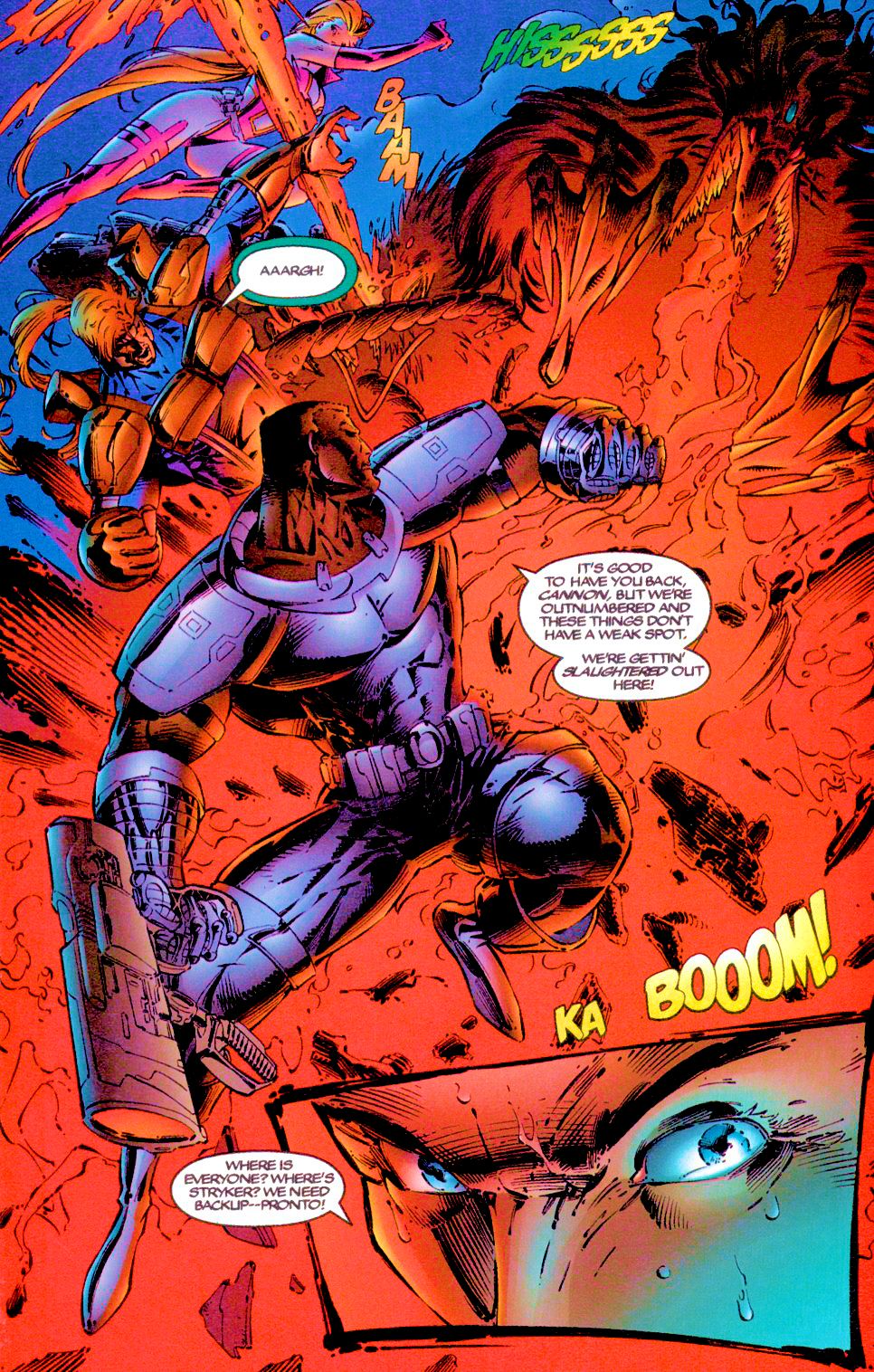 Read online Codename: Strykeforce comic -  Issue #7 - 18