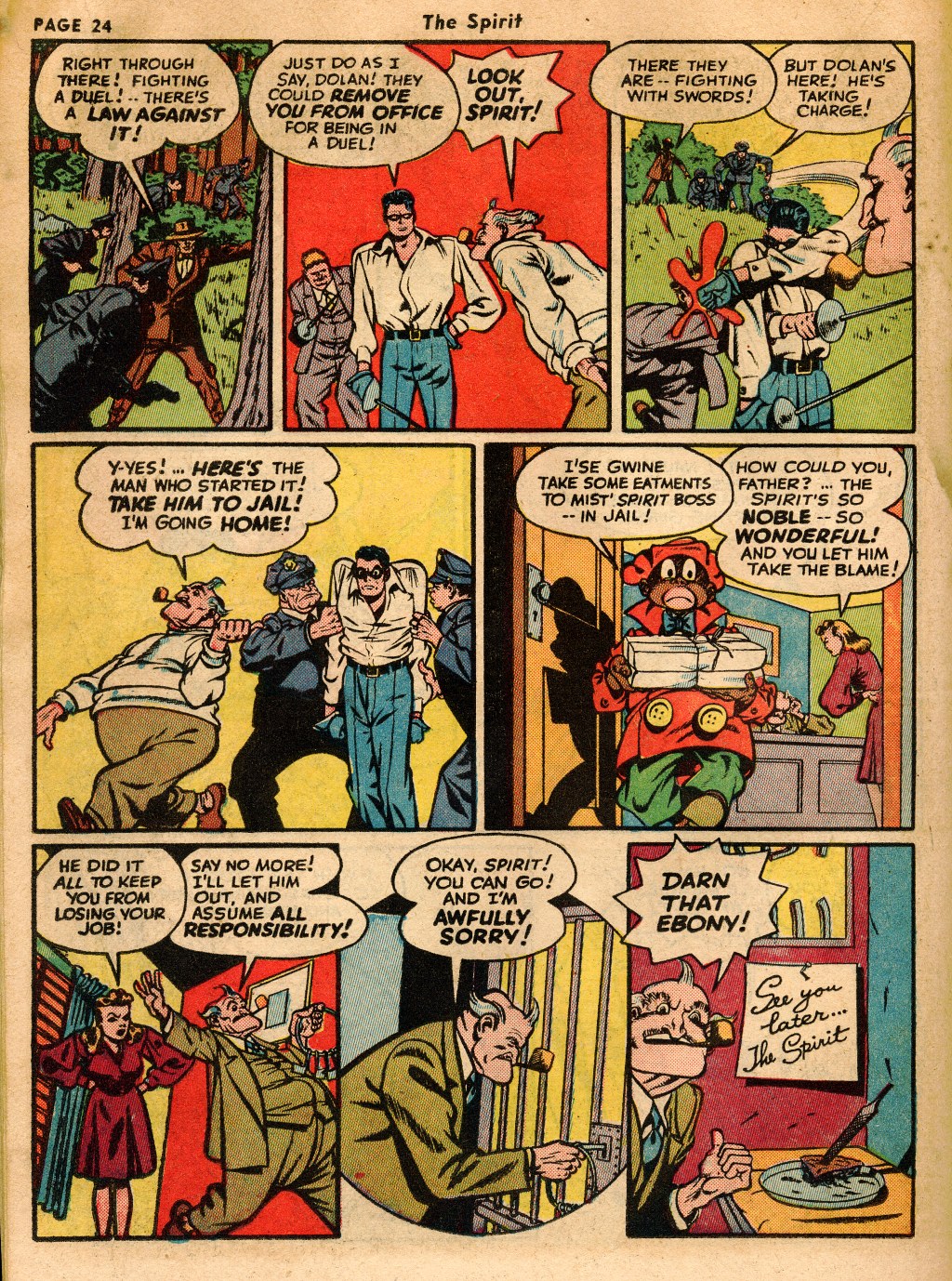 Read online The Spirit (1944) comic -  Issue #2 - 26
