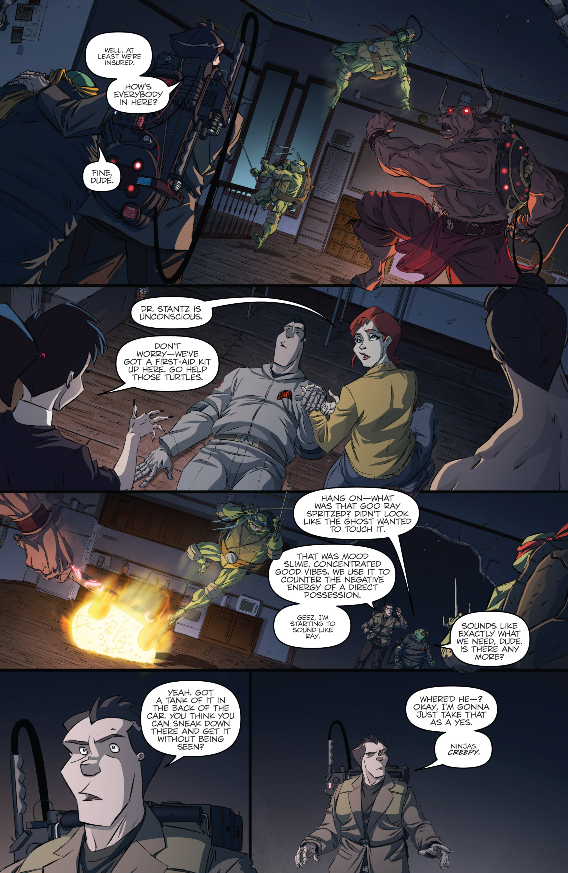 Read online Teenage Mutant Ninja Turtles/Ghostbusters comic -  Issue #4 - 20