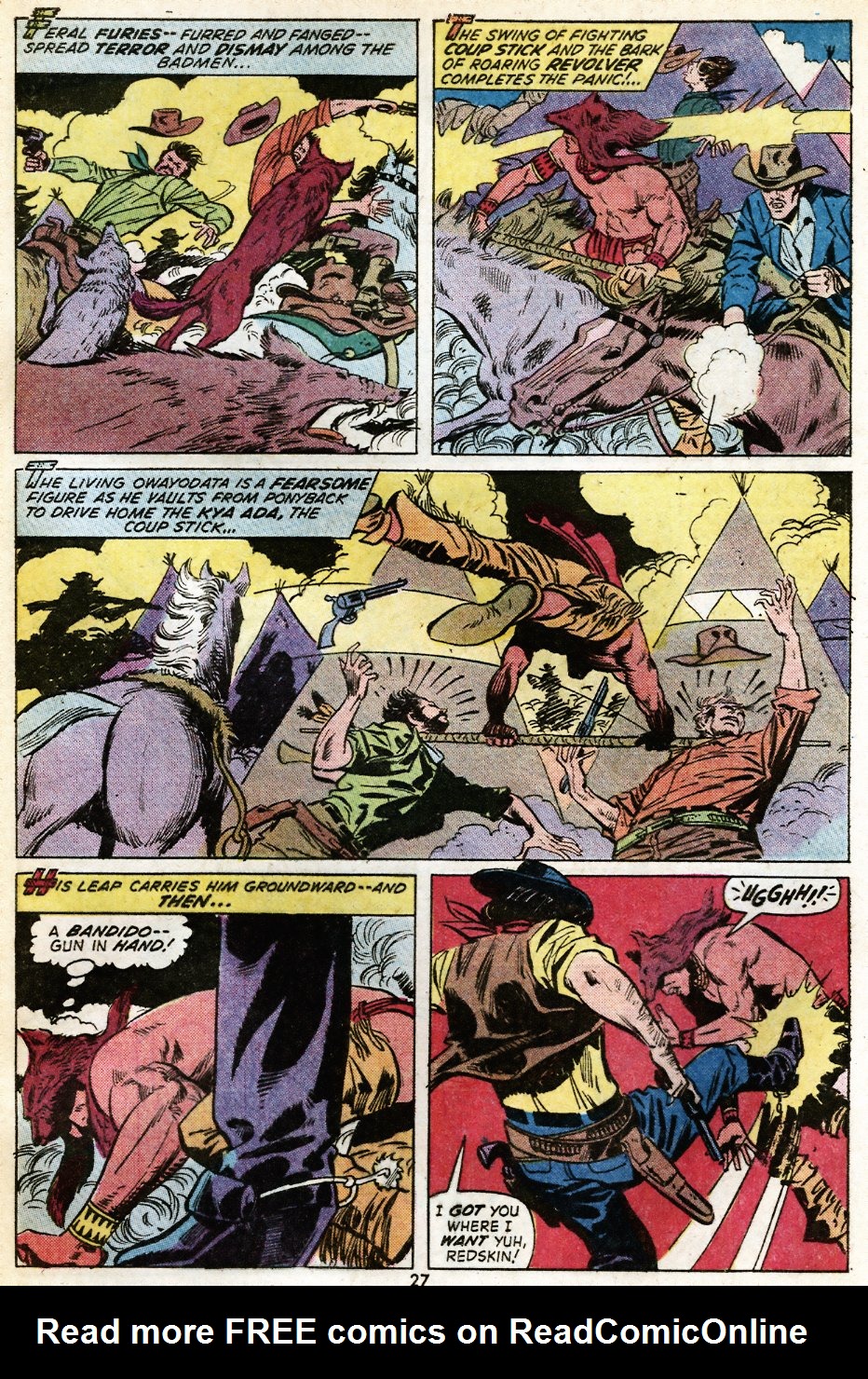 Read online Red Wolf (1972) comic -  Issue #3 - 19