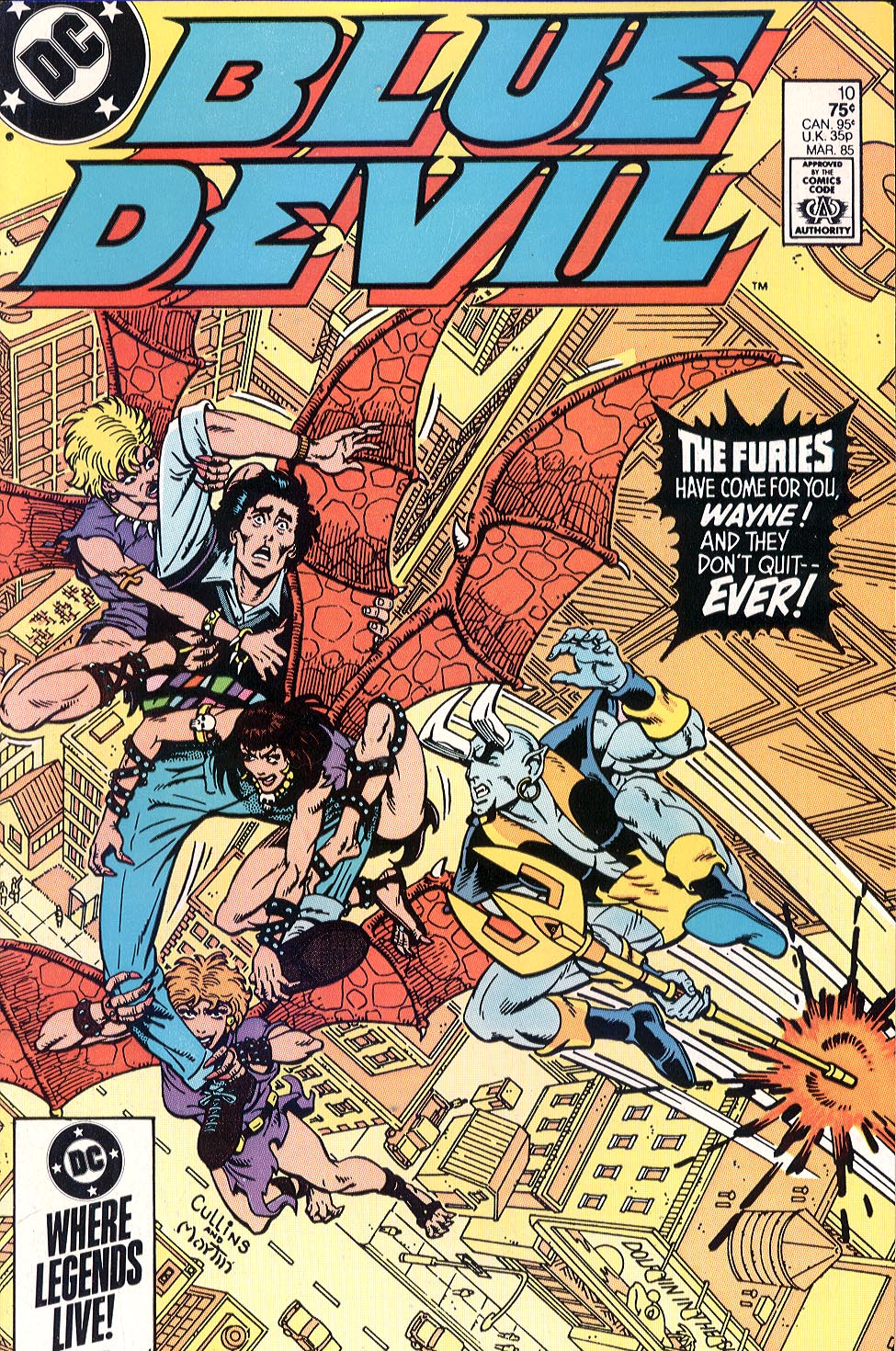 Read online Blue Devil comic -  Issue #10 - 1