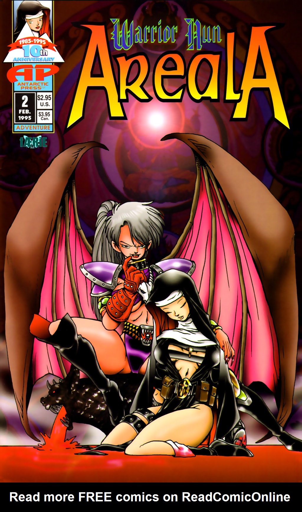 Read online Warrior Nun Areala (1994) comic -  Issue #2 - 1