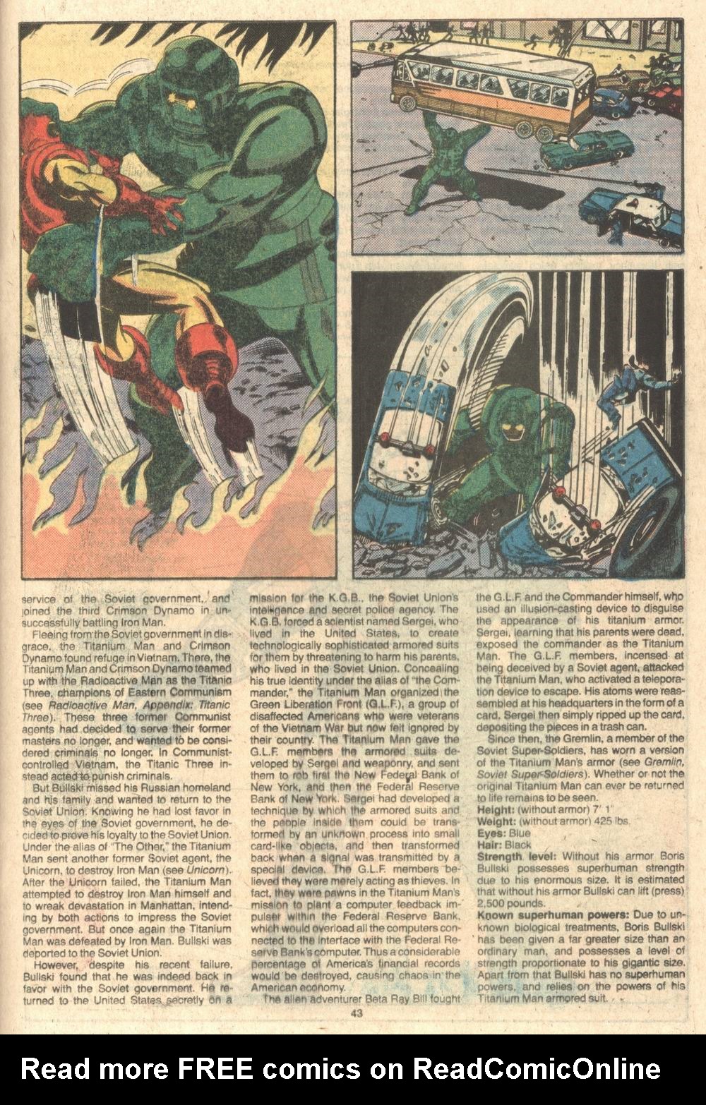 Read online The Official Handbook of the Marvel Universe Deluxe Edition comic -  Issue #13 - 45