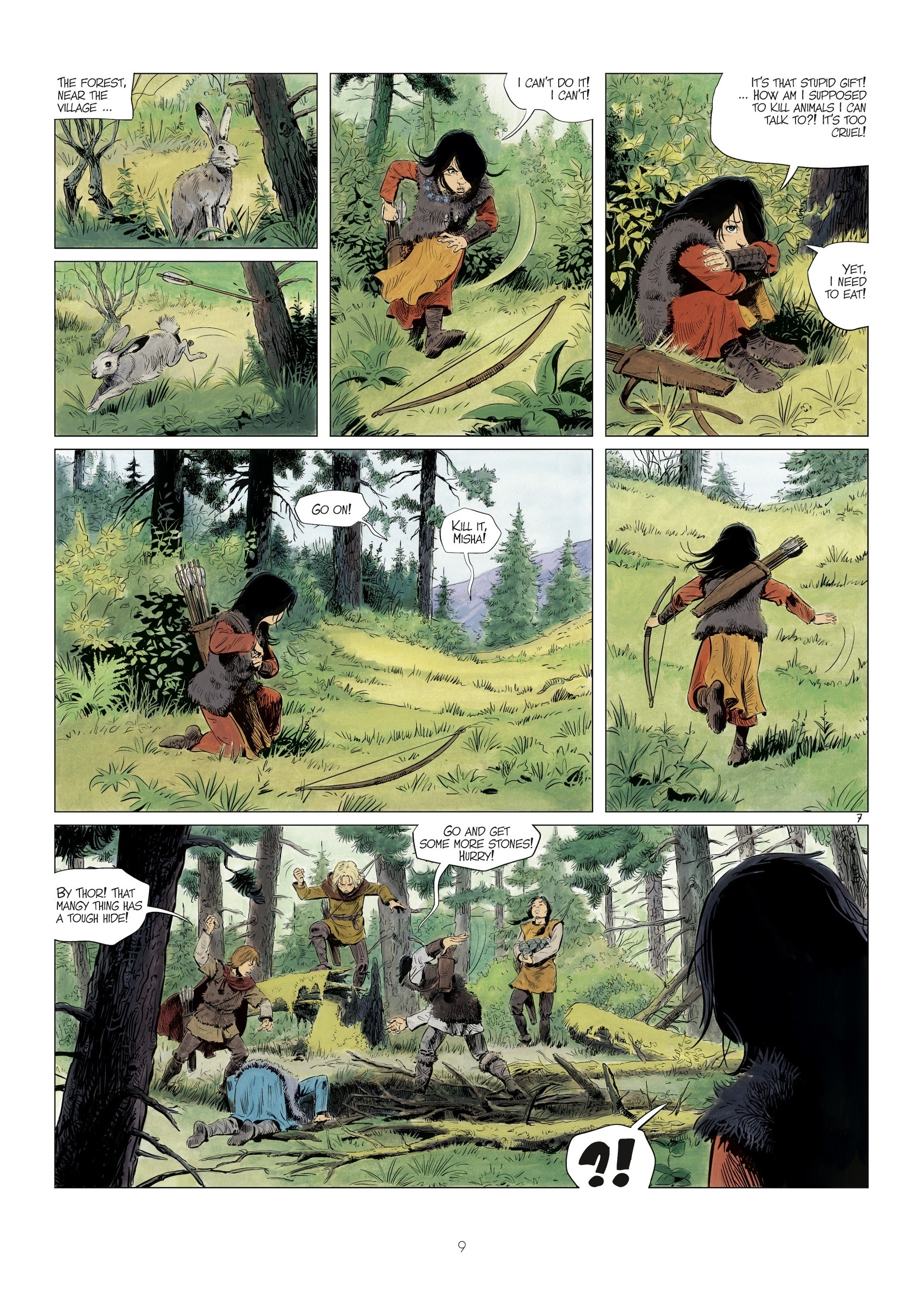 Read online The World of Thorgal: Wolfcub comic -  Issue #1 - 11