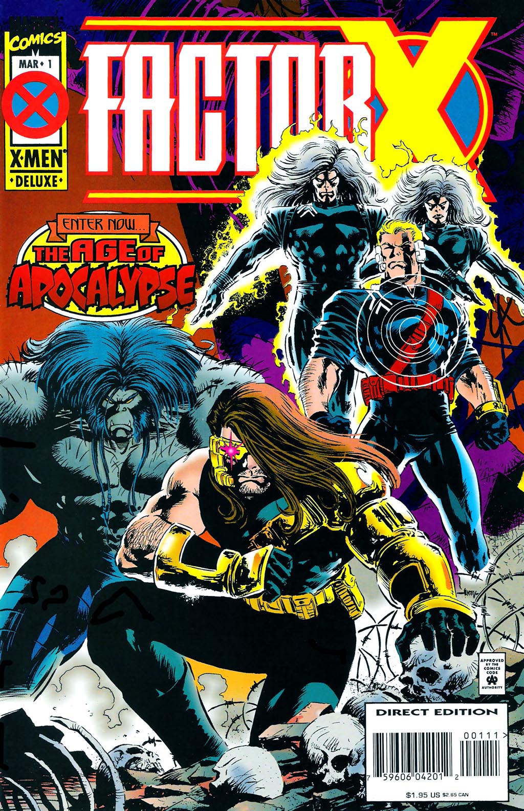 Read online Factor-X comic -  Issue #1 - 1