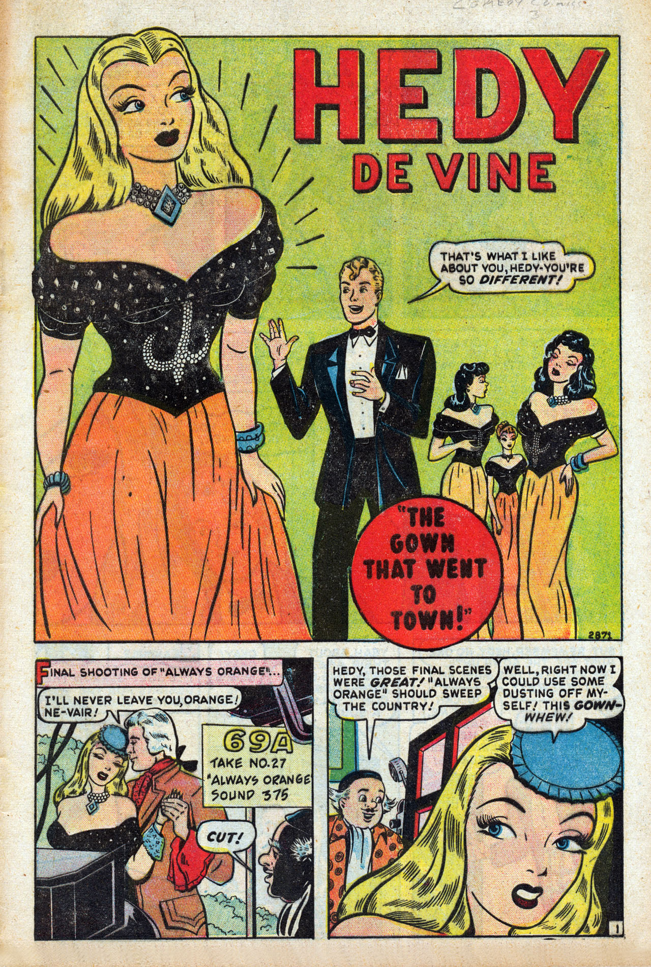 Read online Comedy Comics (1948) comic -  Issue #3 - 4