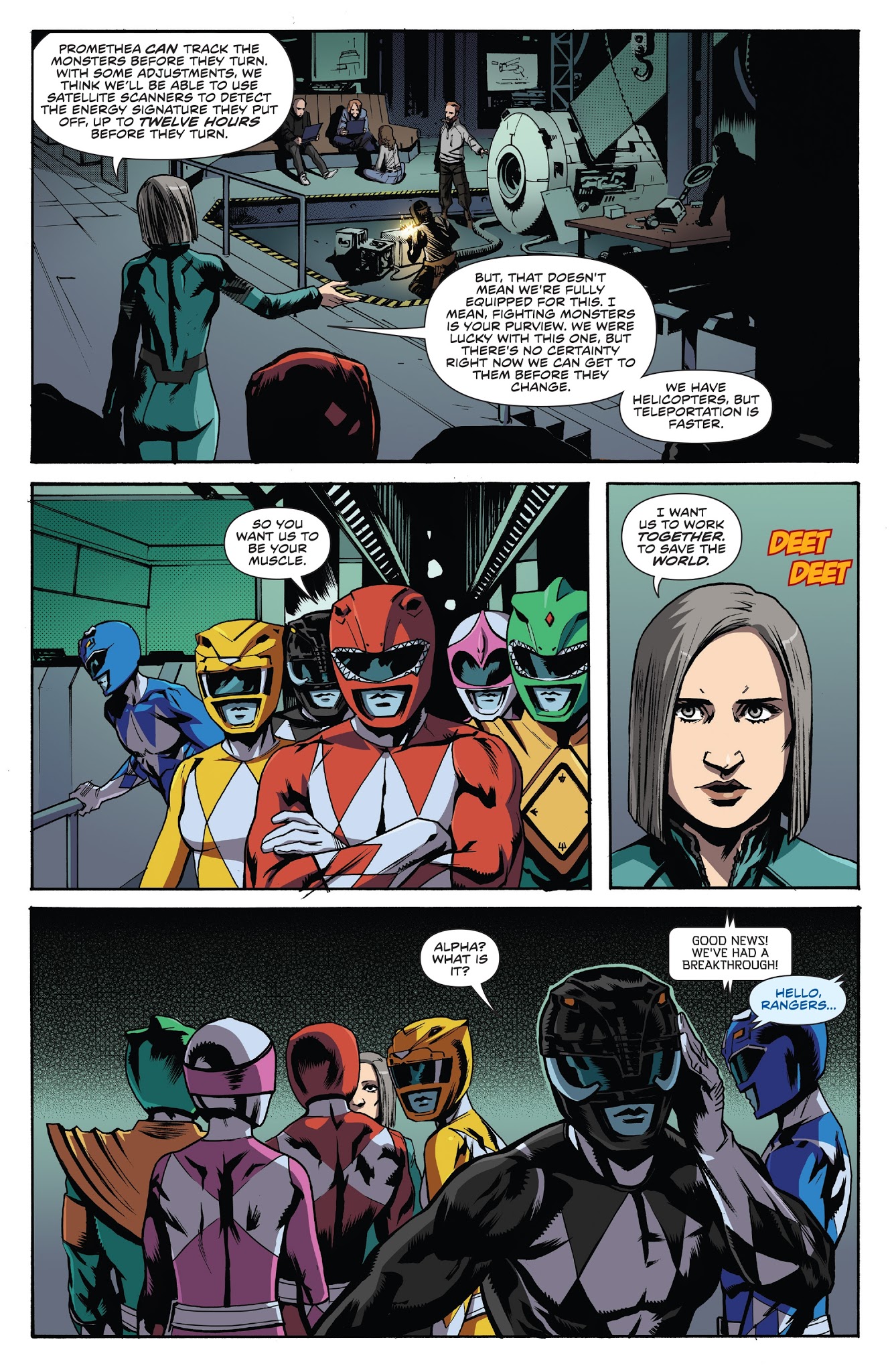 Read online Mighty Morphin Power Rangers comic -  Issue #21 - 21