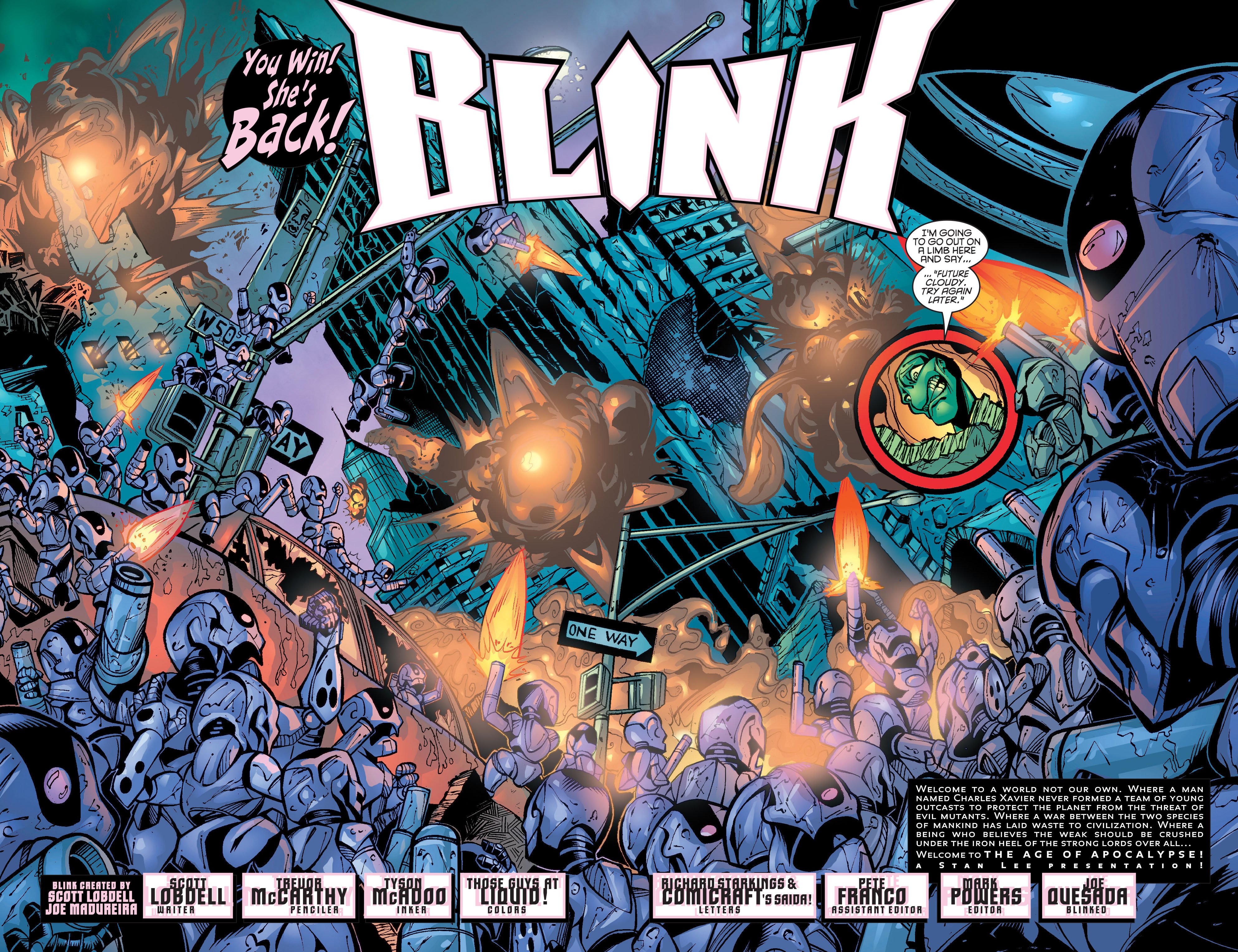 Read online Blink comic -  Issue #1 - 4