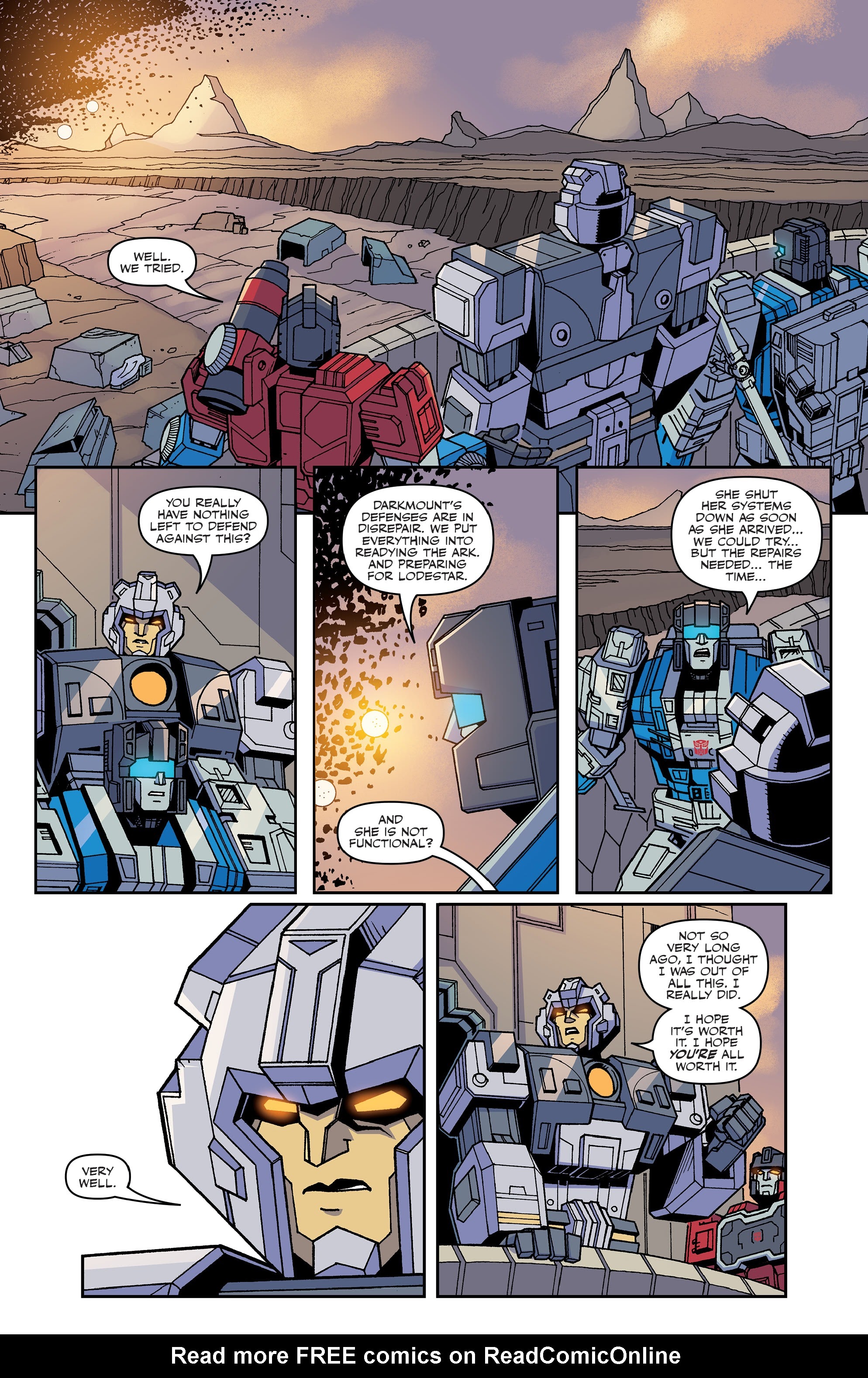 Read online Transformers (2019) comic -  Issue #43 - 22