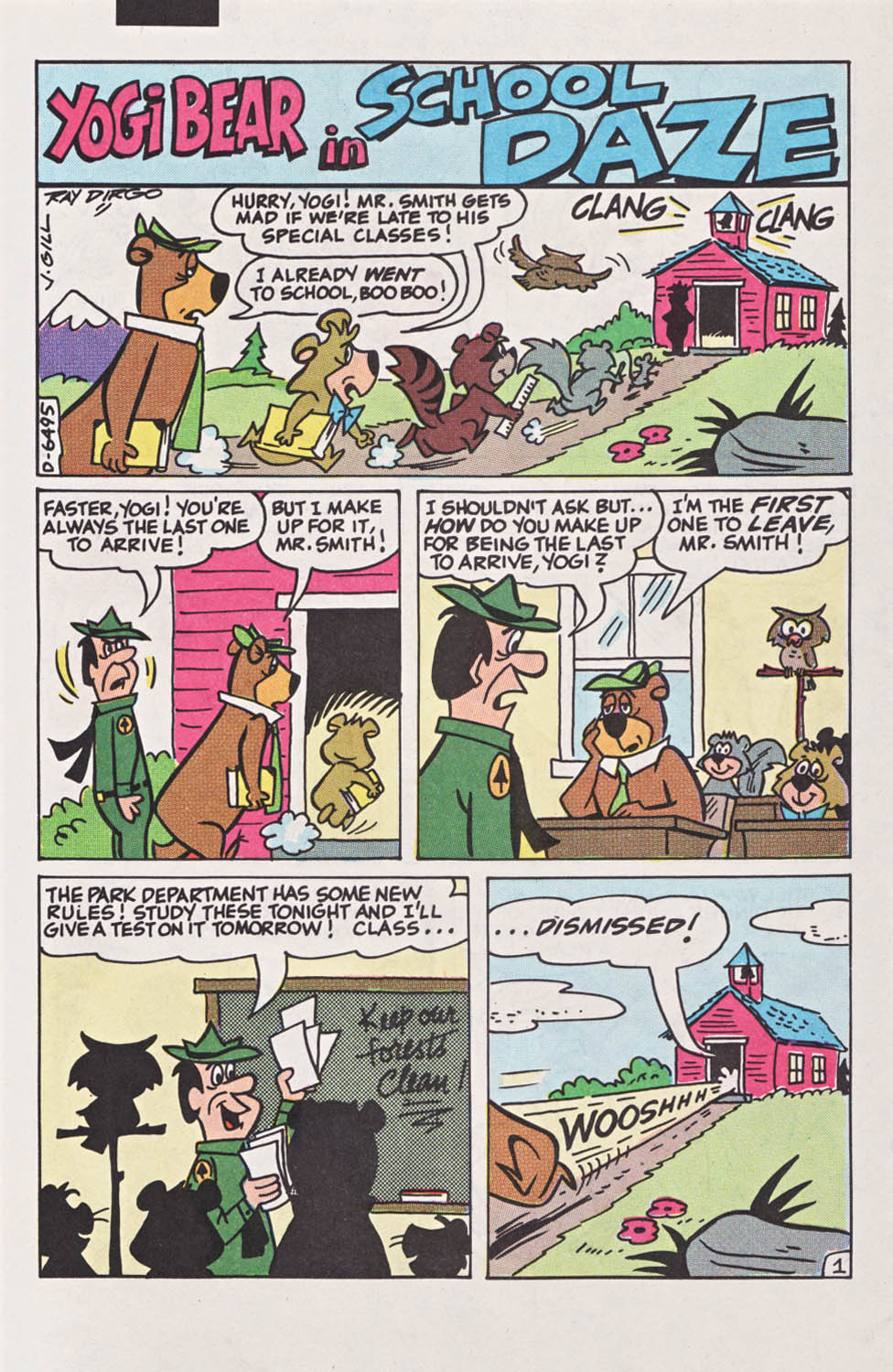 Read online Yogi Bear (1992) comic -  Issue #3 - 16