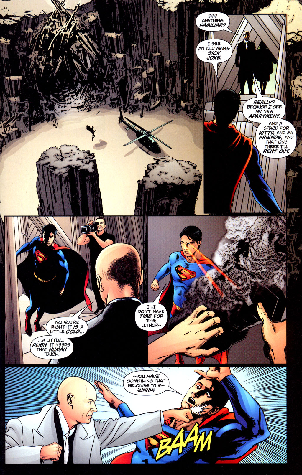 Read online Superman Returns:  The Official Movie Adaptation comic -  Issue # Full - 59