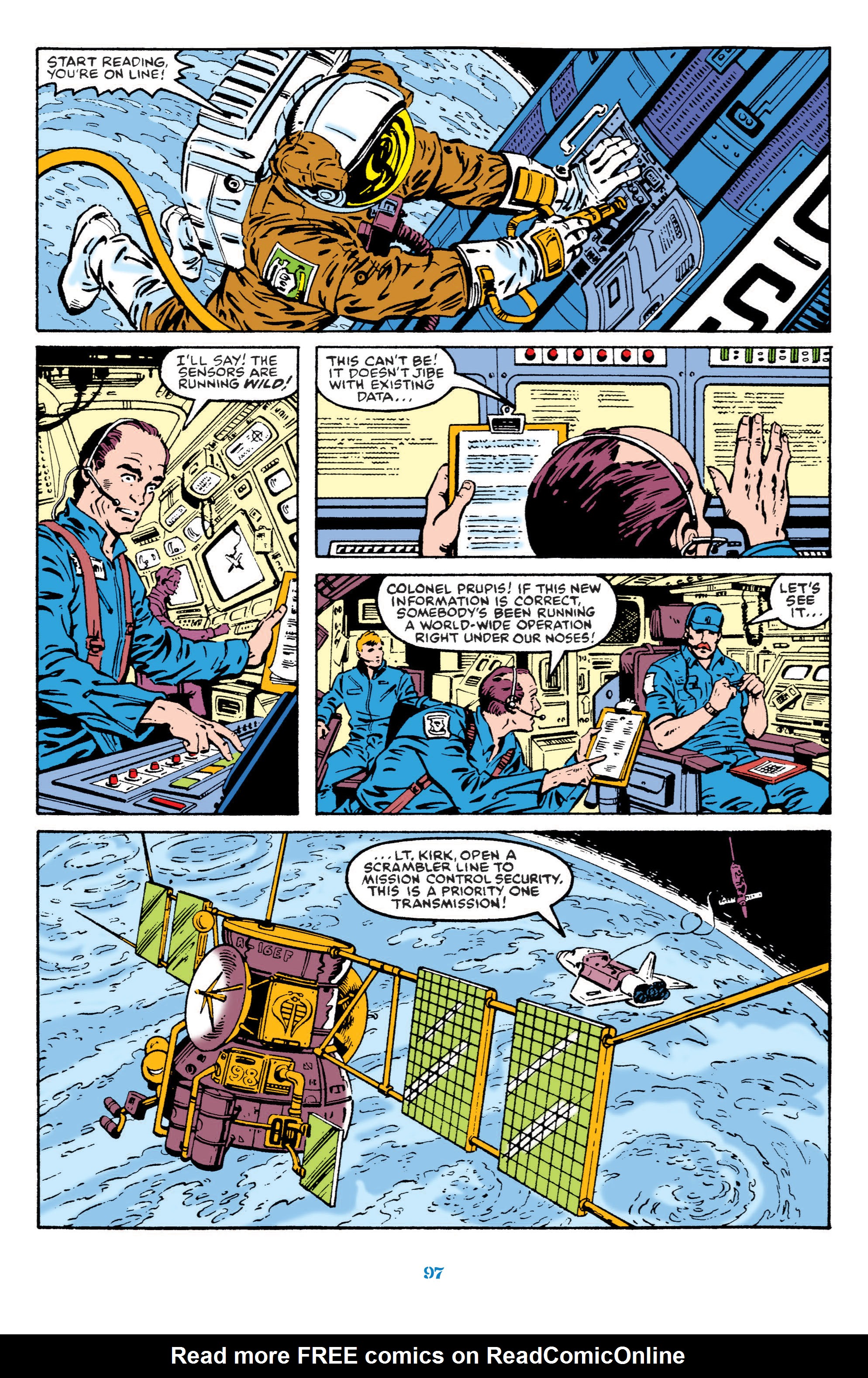 Read online Classic G.I. Joe comic -  Issue # TPB 7 (Part 1) - 98