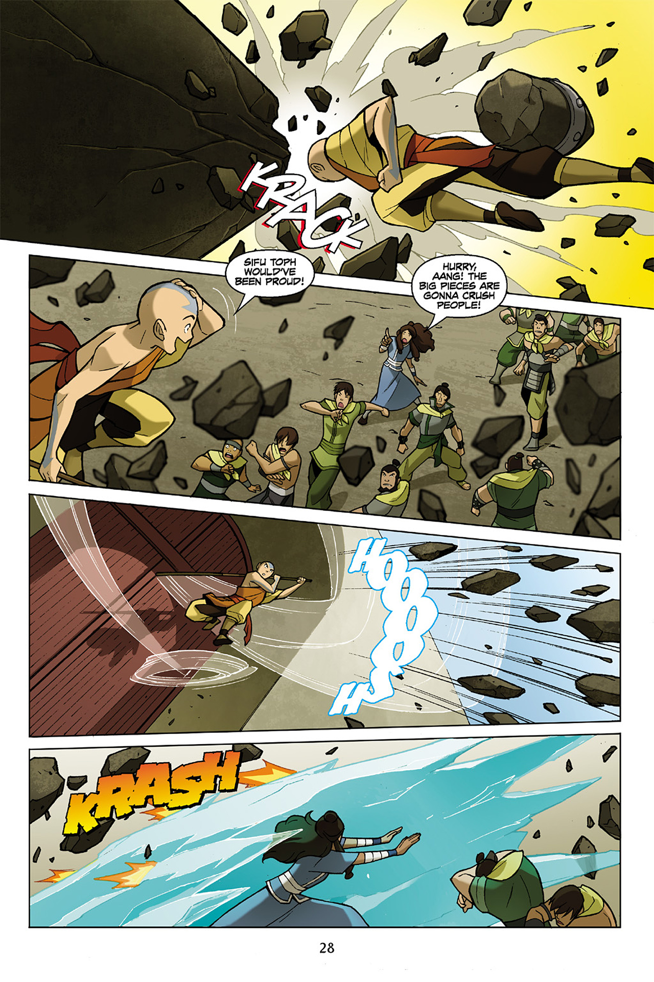 Read online Nickelodeon Avatar: The Last Airbender - The Promise comic -  Issue # Part 3 - 29