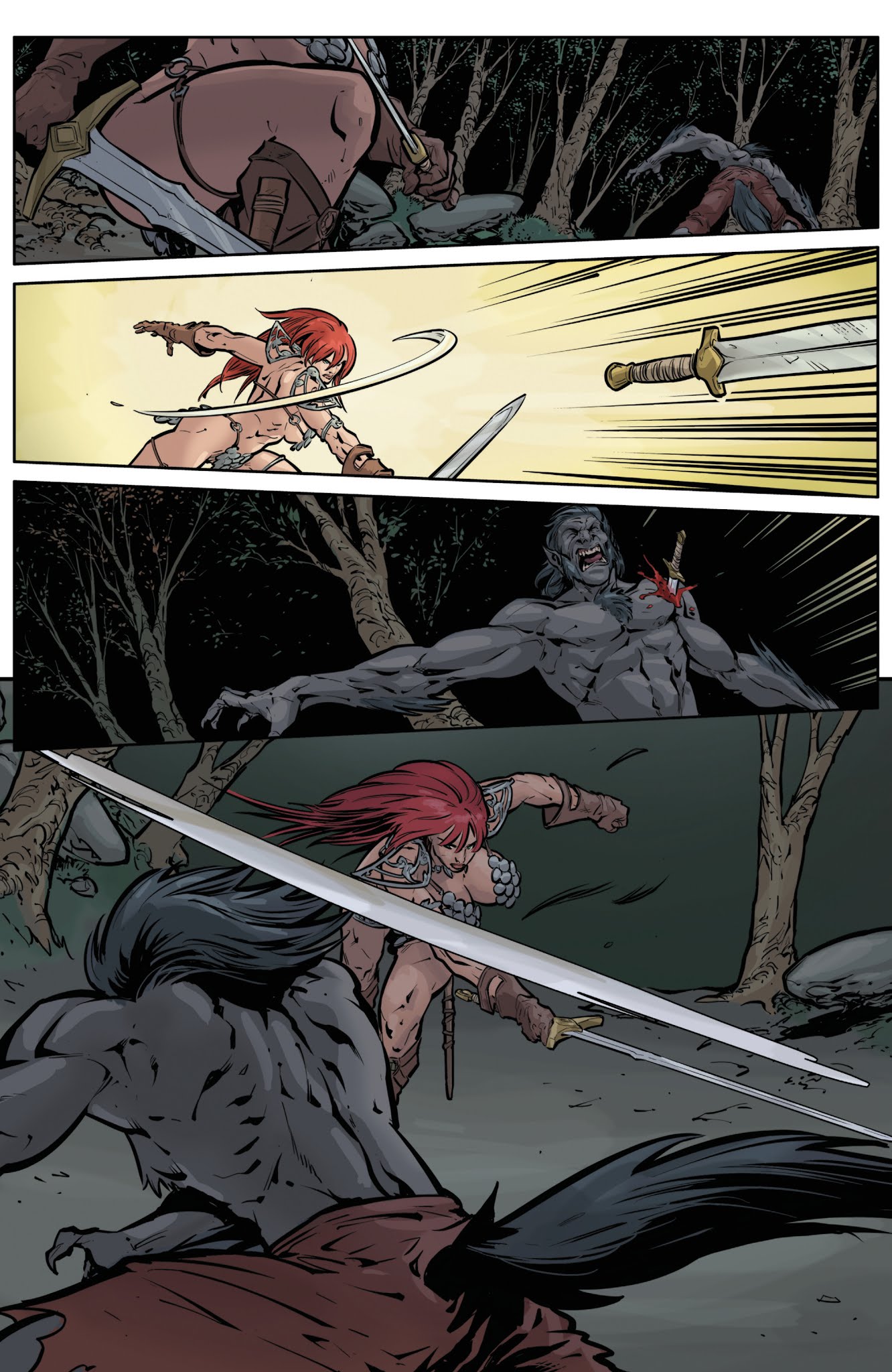 Read online Red Sonja: Halloween Special comic -  Issue # Full - 17