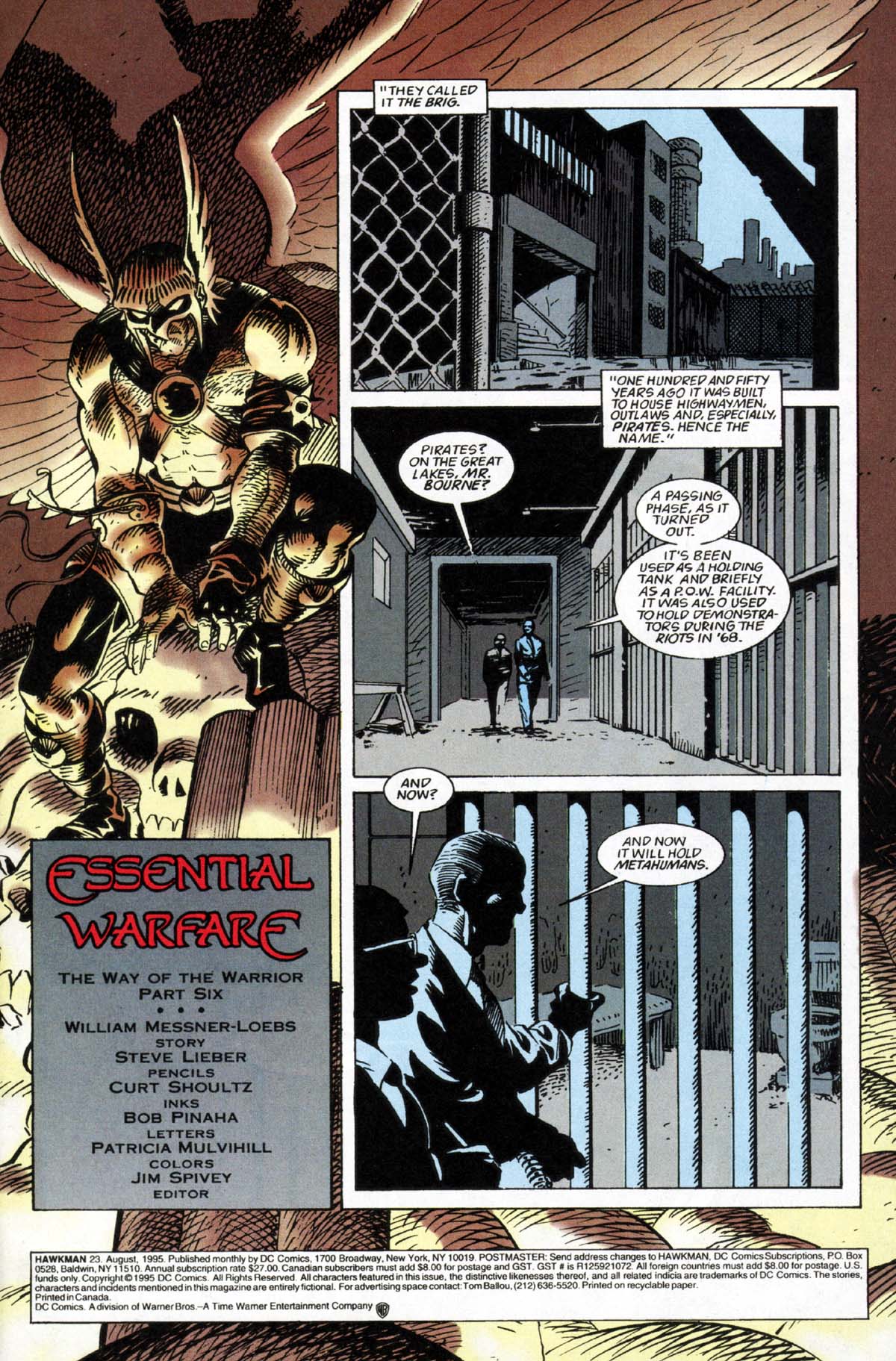Read online Hawkman (1993) comic -  Issue #23 - 2
