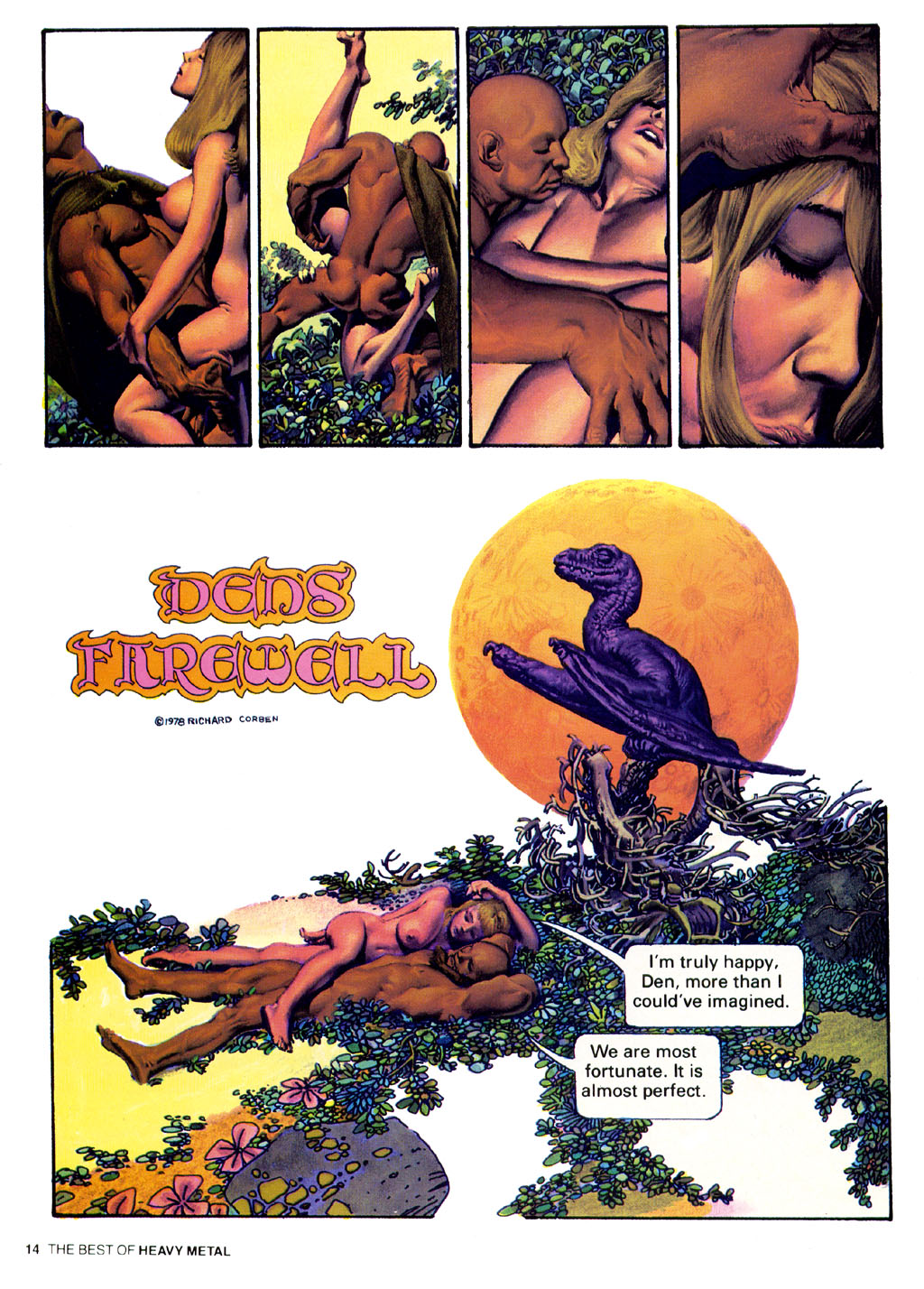 Read online The Best of Heavy Metal comic -  Issue # TPB 1 - 16