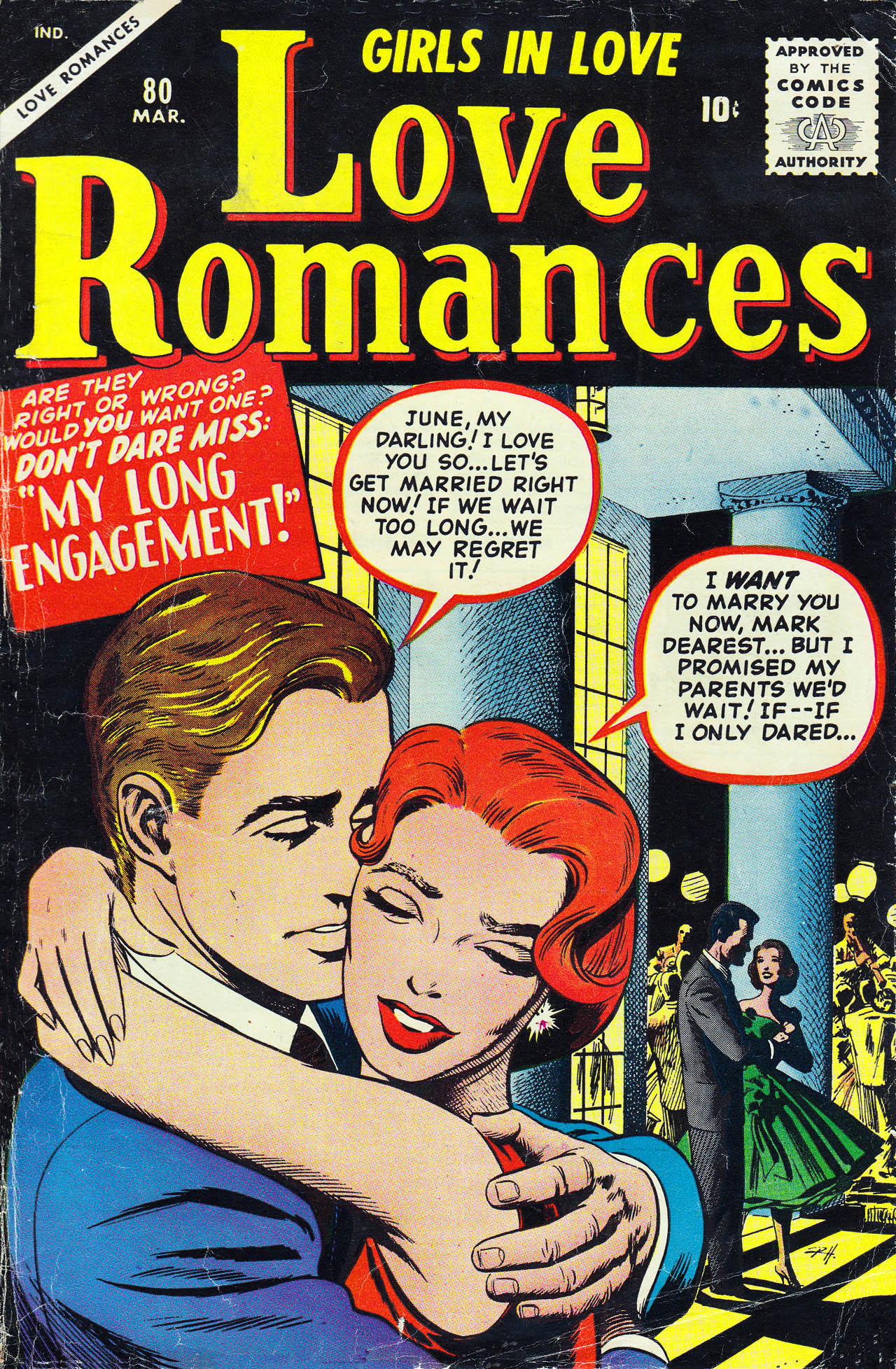 Read online Love Romances comic -  Issue #80 - 1
