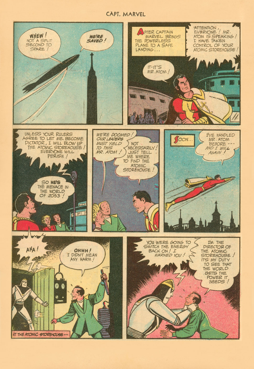 Read online Captain Marvel Adventures comic -  Issue #90 - 45