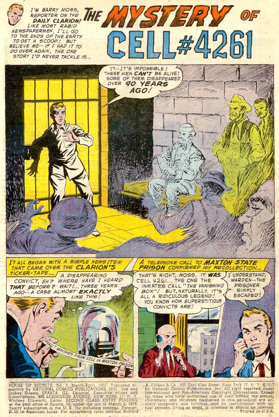 House of Secrets (1956) Issue #3 #3 - English 3