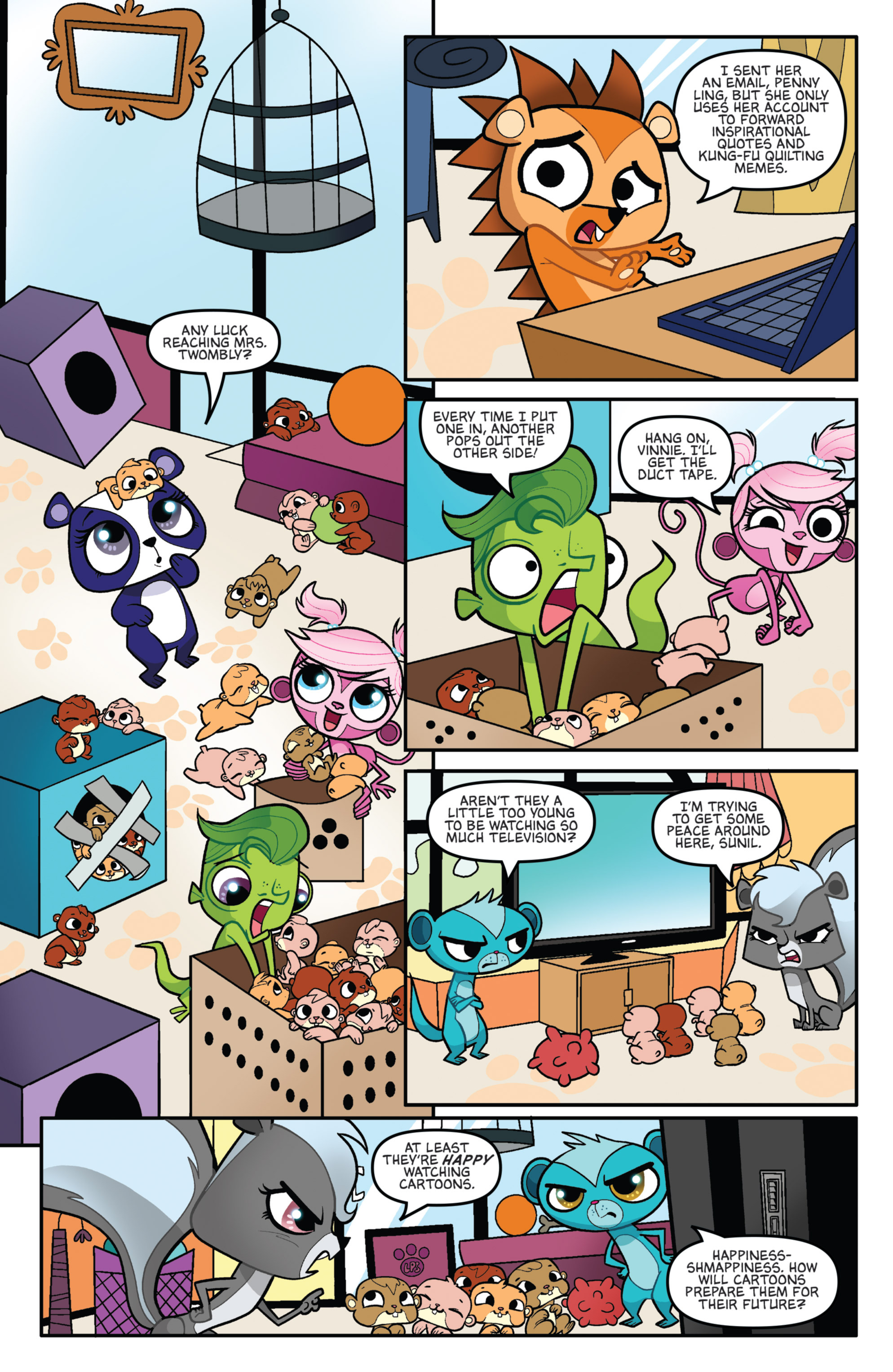 Read online Littlest Pet Shop comic -  Issue #4 - 11