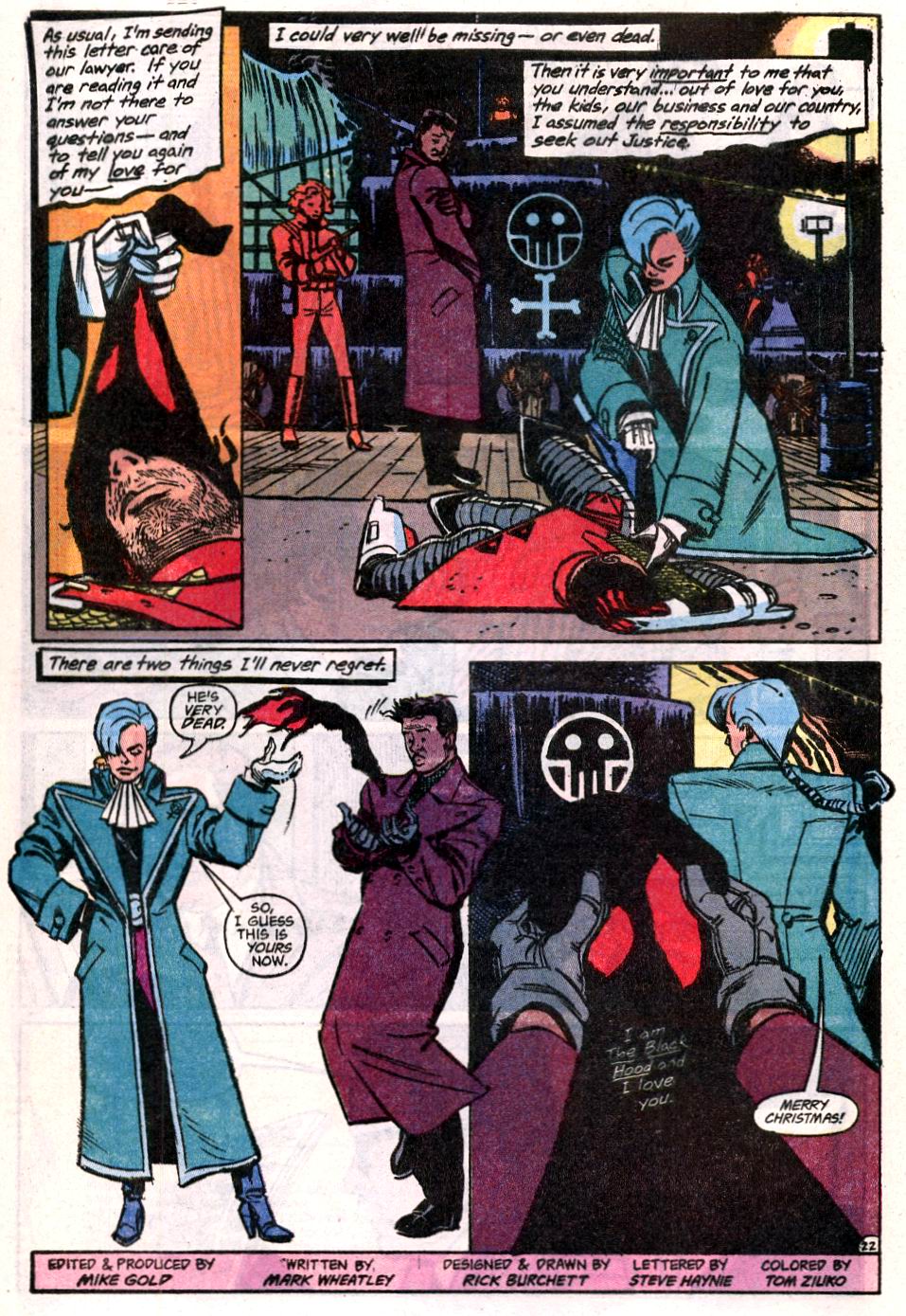 Read online The Black Hood (1991) comic -  Issue #1 - 24