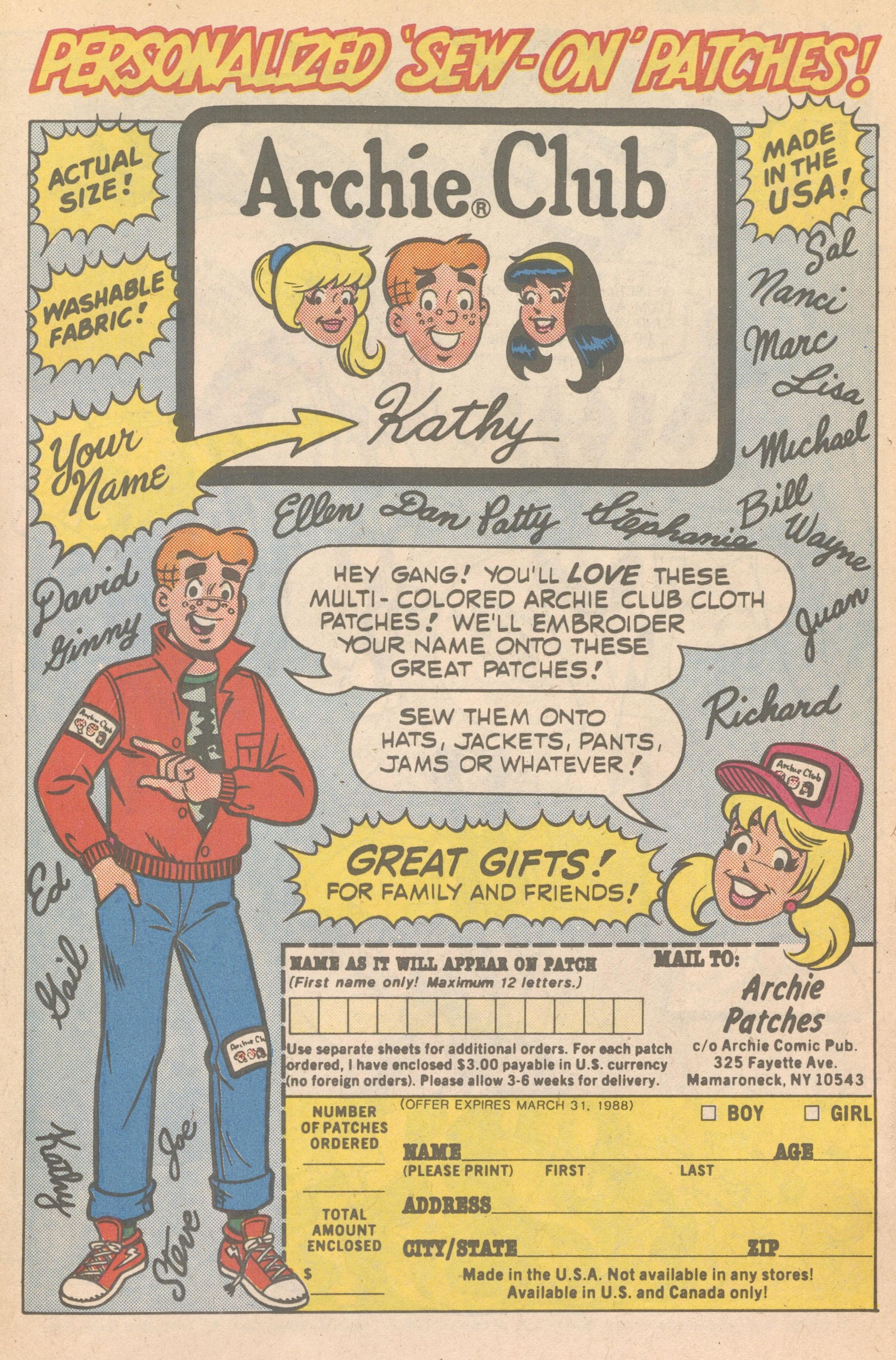 Read online Katy Keene (1983) comic -  Issue #25 - 25