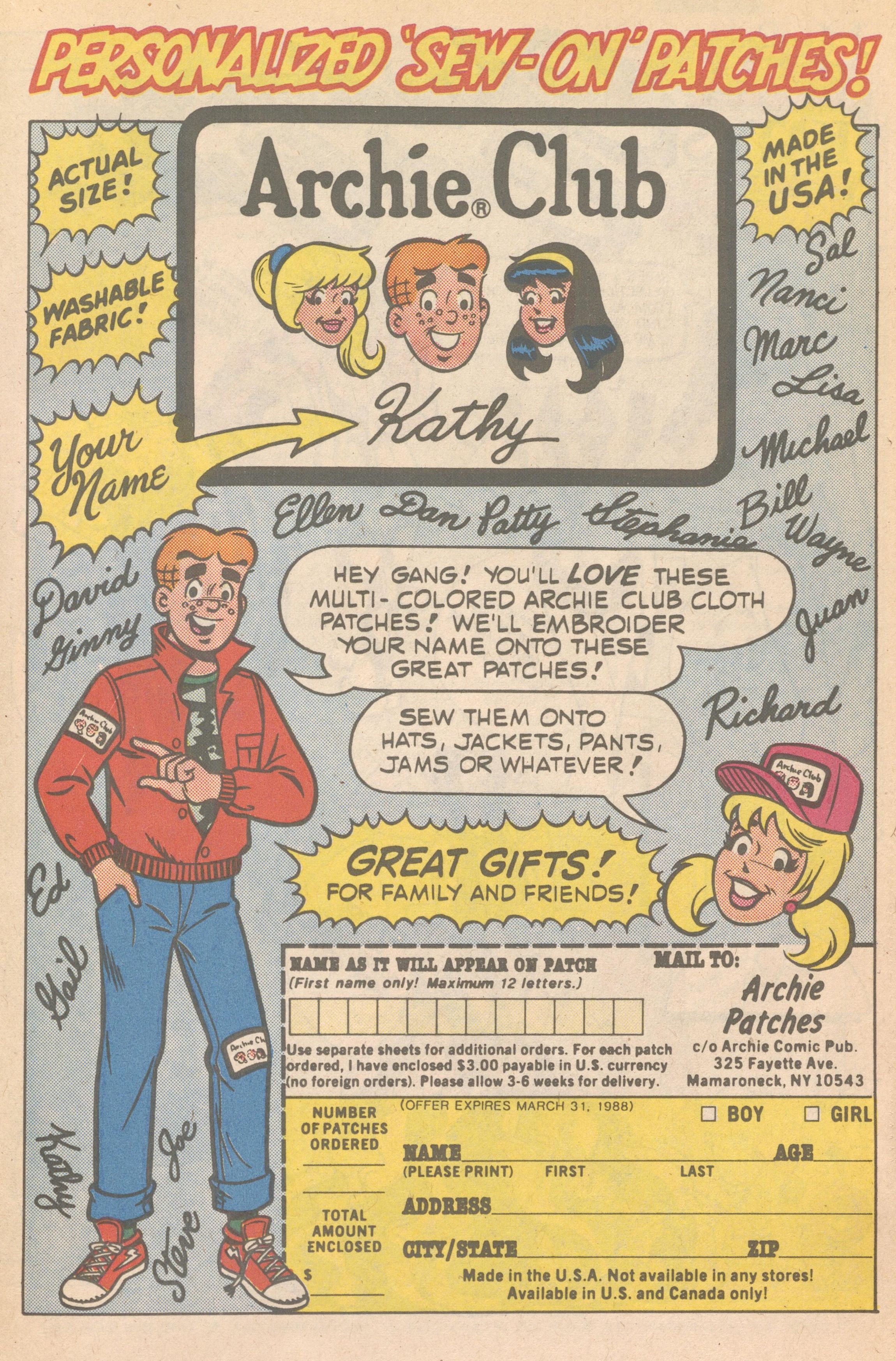 Read online Katy Keene (1983) comic -  Issue #25 - 25