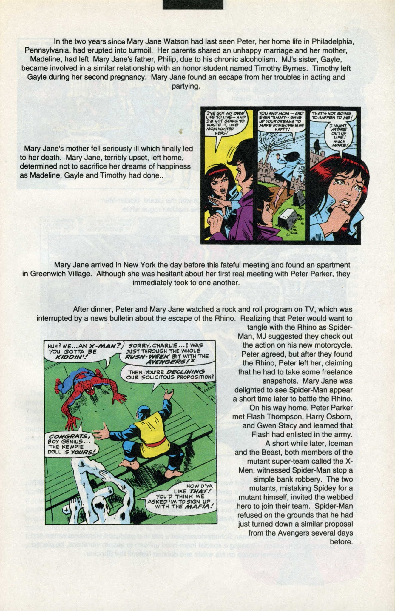 Read online Spider-Man Saga (1991) comic -  Issue #1 - 37