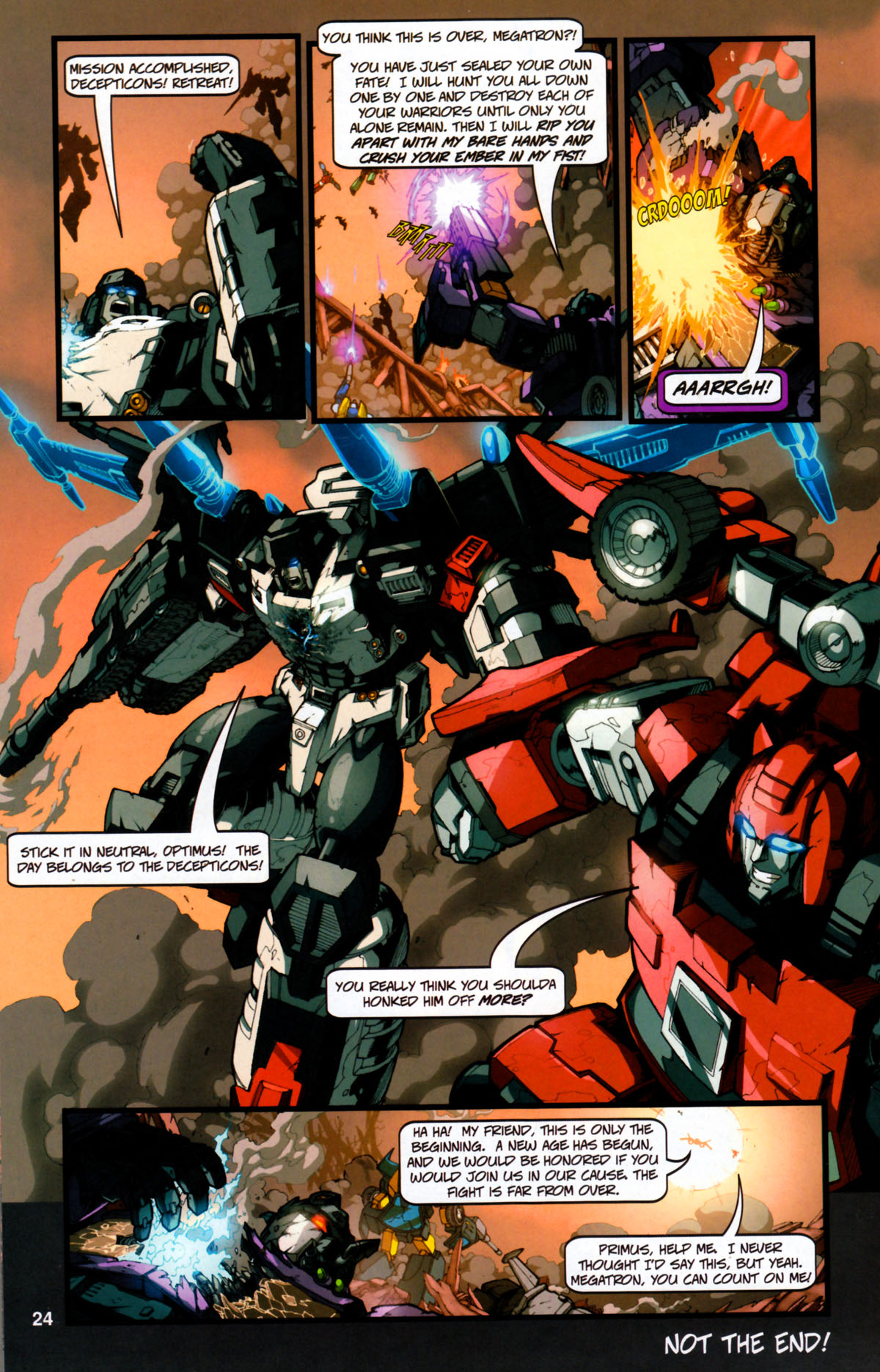 Read online Transformers: Timelines comic -  Issue #3 - 26