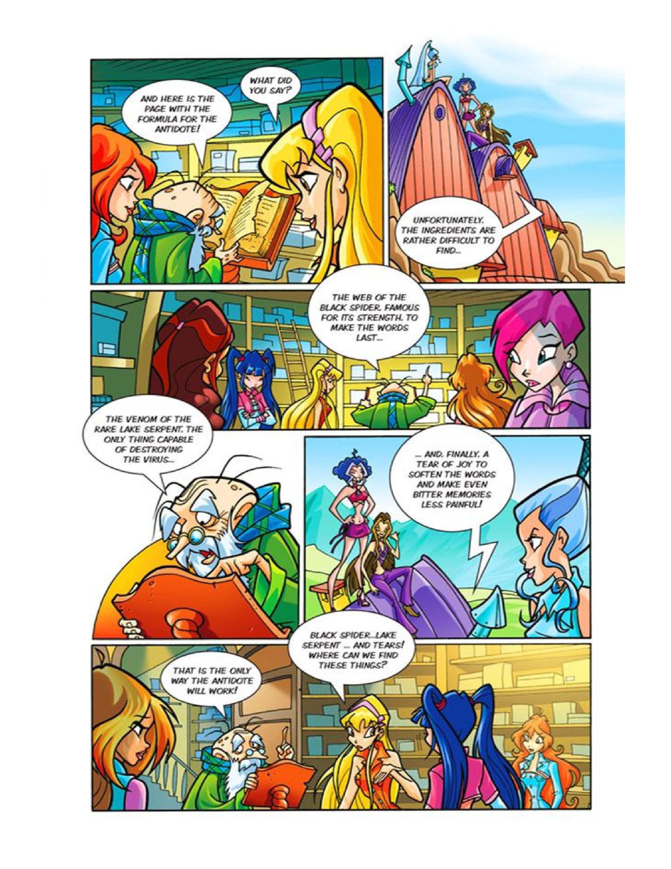 Read online Winx Club Comic comic -  Issue #43 - 21