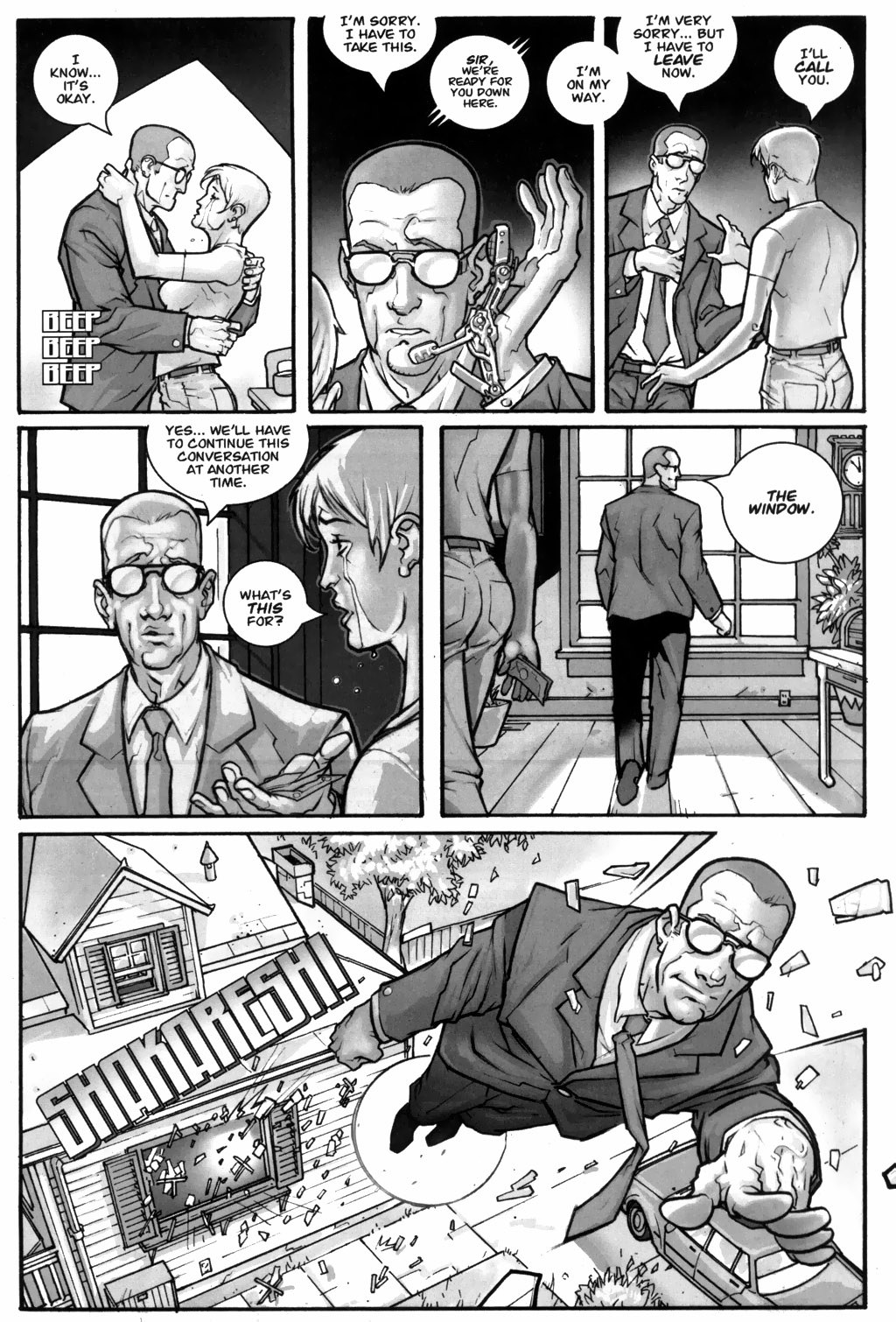 Read online Brit: Red White Black & Blue comic -  Issue # Full - 6