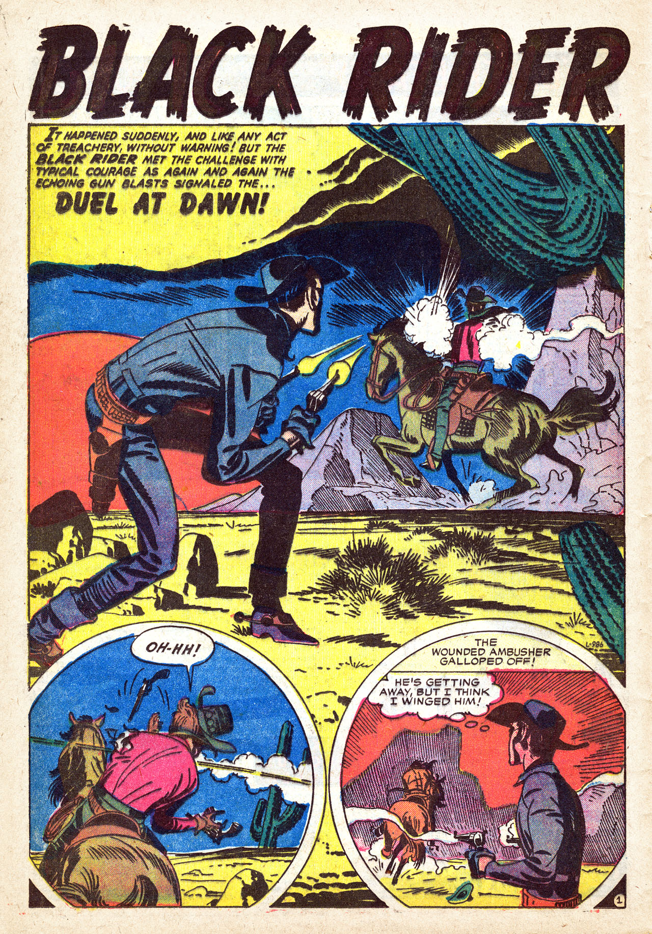 Read online Black Rider Rides Again! comic -  Issue # Full - 12