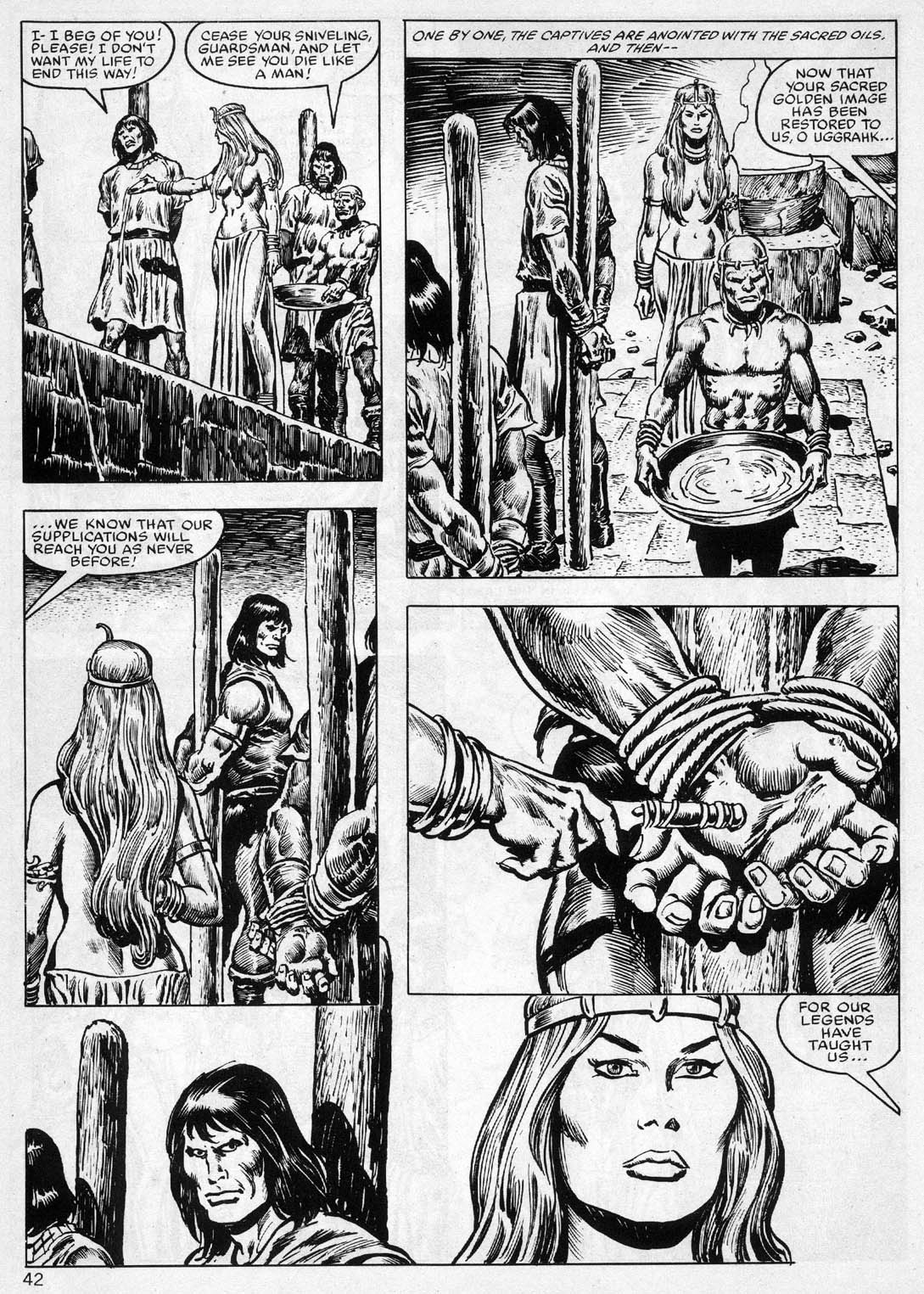 Read online The Savage Sword Of Conan comic -  Issue #100 - 38
