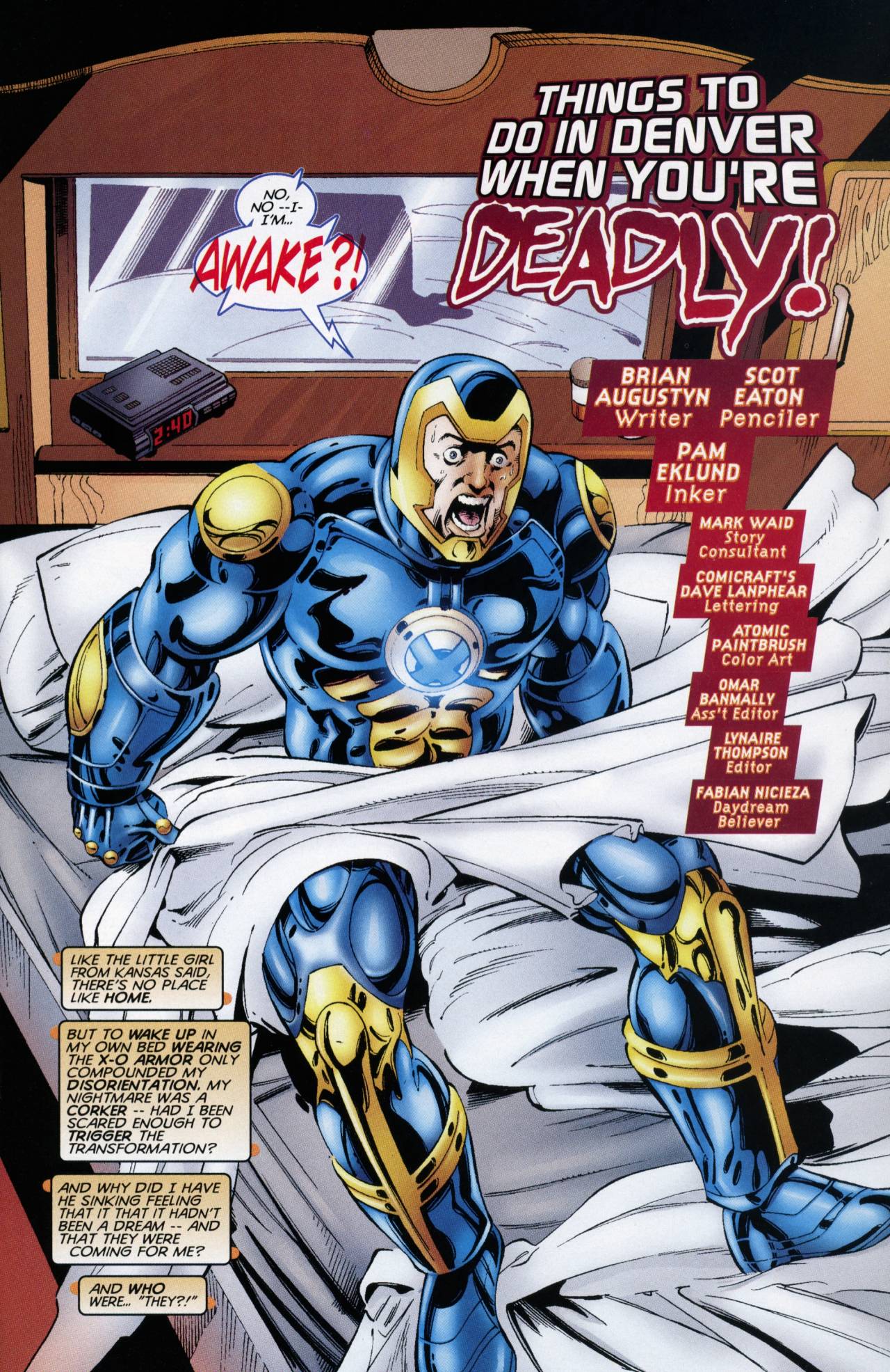 Read online X-O Manowar (1996) comic -  Issue #8 - 4