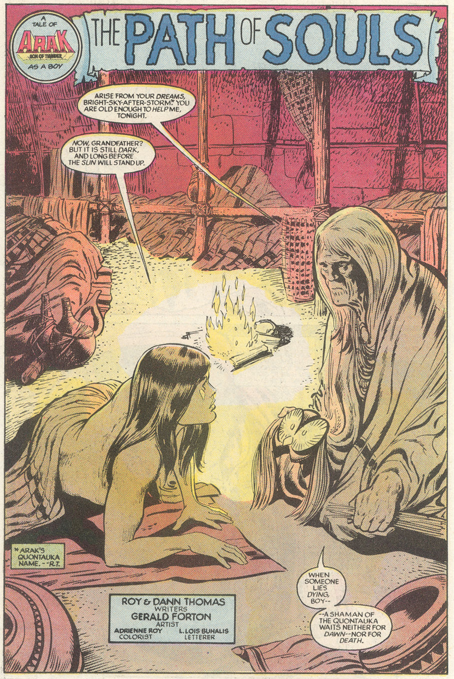Read online Arak Son of Thunder comic -  Issue #35 - 23