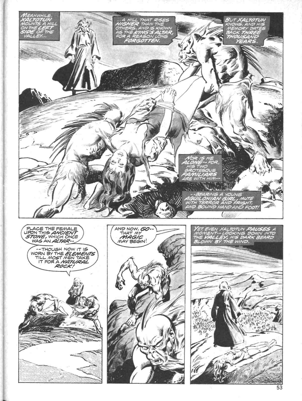 Read online The Savage Sword Of Conan comic -  Issue #10 - 52