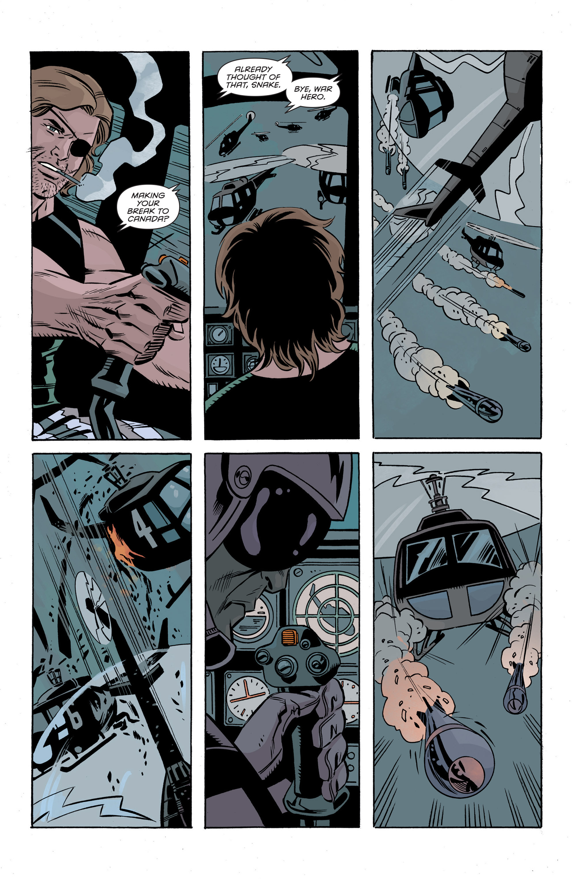 Read online Escape from New York comic -  Issue #1 - 7