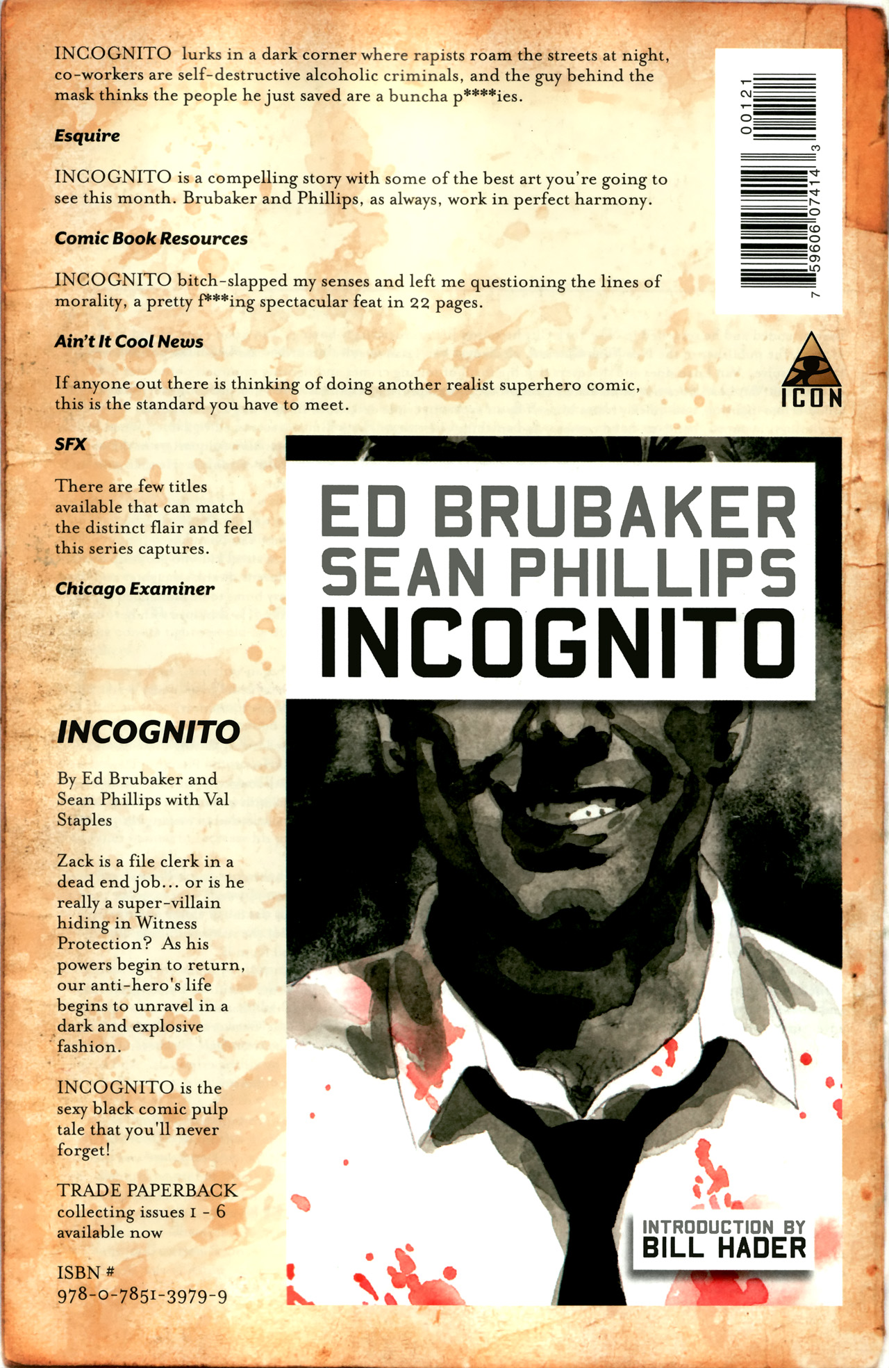 Read online Incognito: Bad Influences comic -  Issue #1 - 31