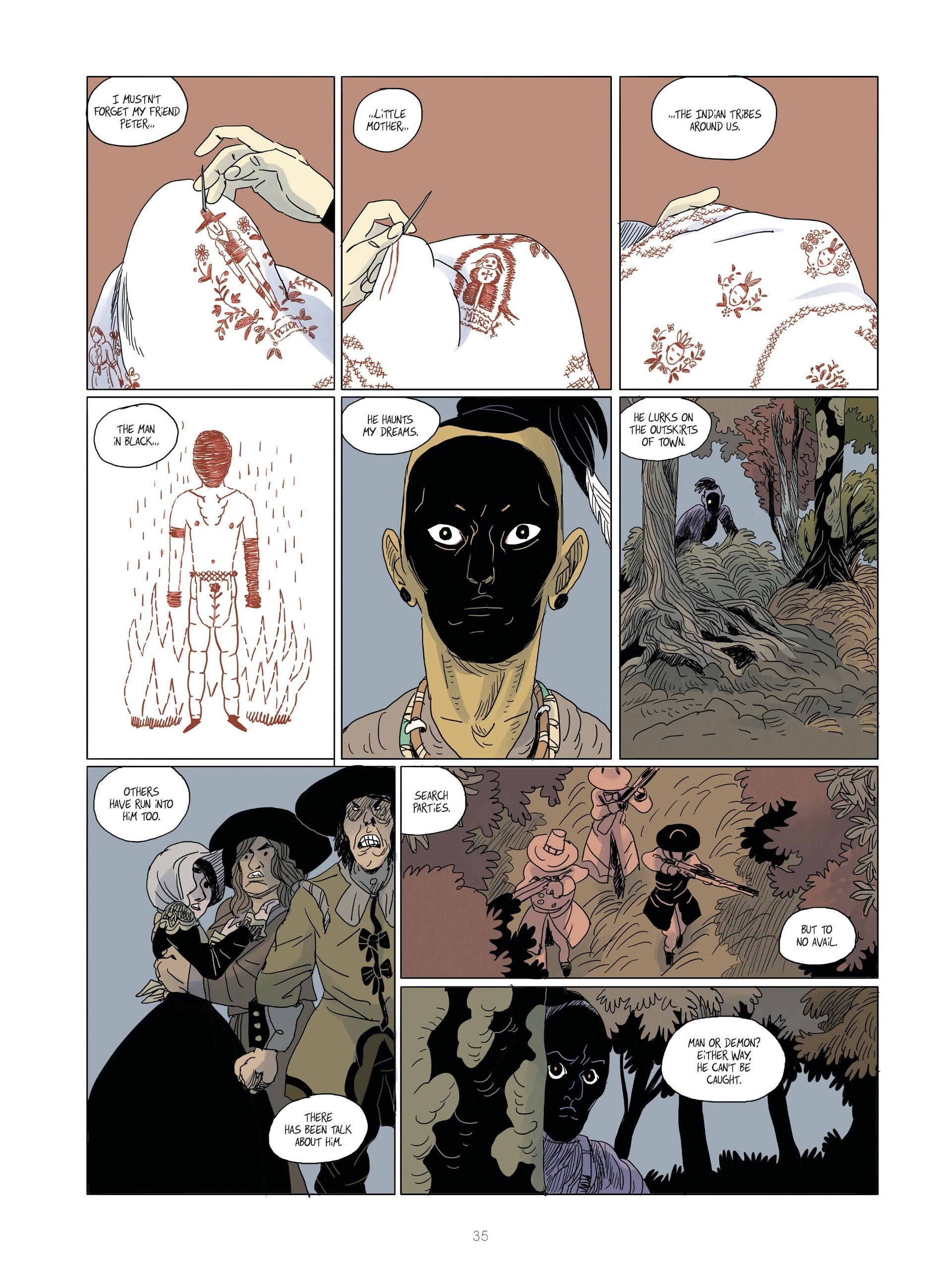 Read online The Daughters of Salem comic -  Issue # TPB 1 - 37