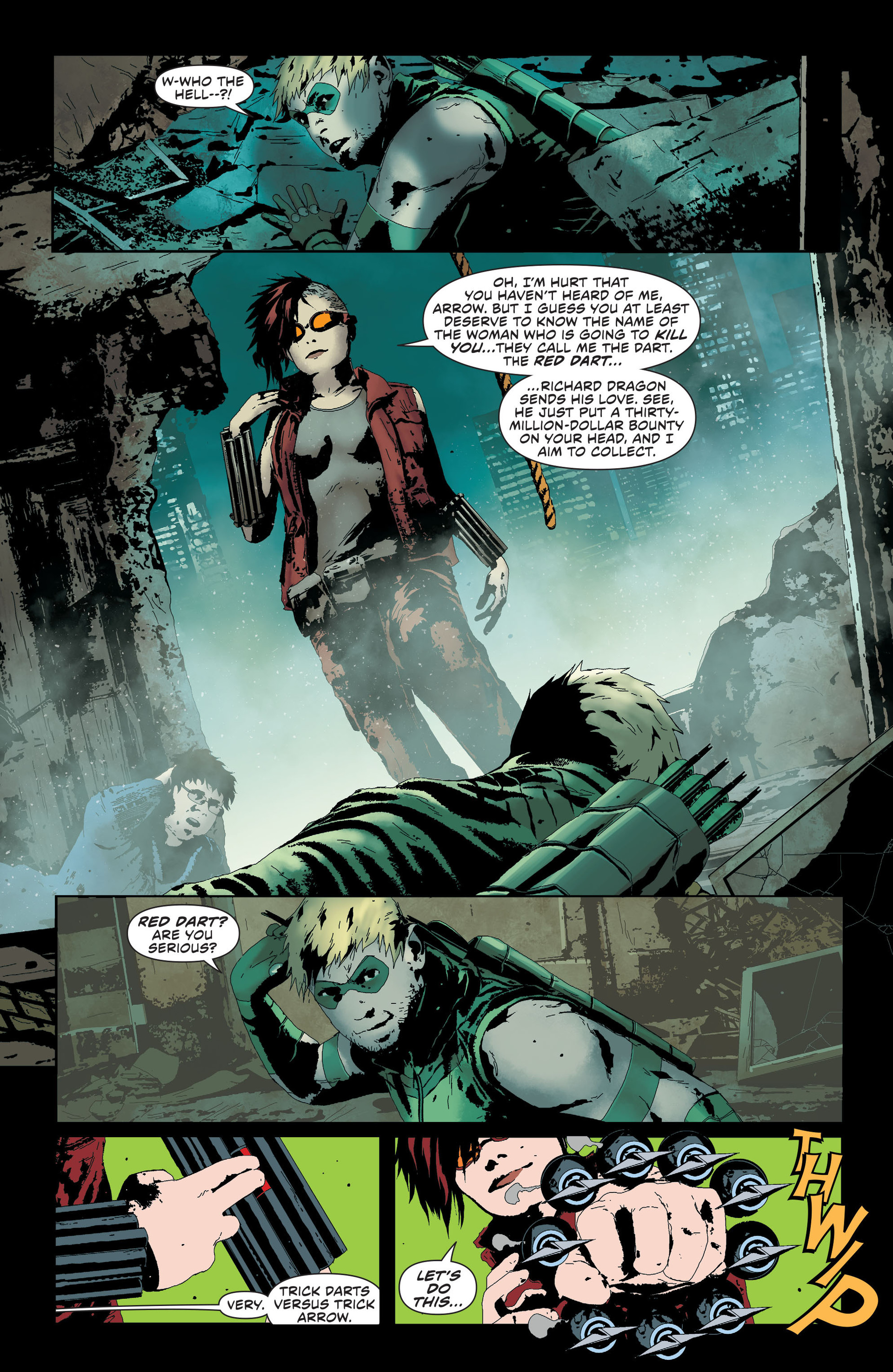 Read online Green Arrow (2011) comic -  Issue #32 - 6