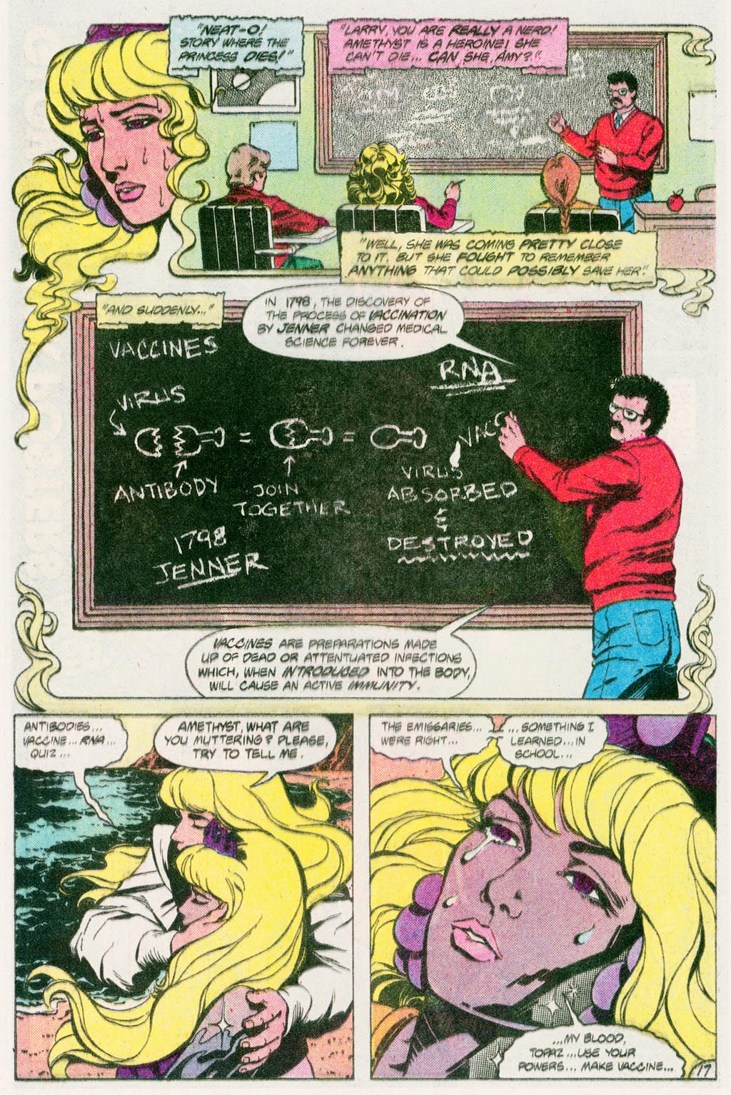 Read online Amethyst (1985) comic -  Issue #12 - 23