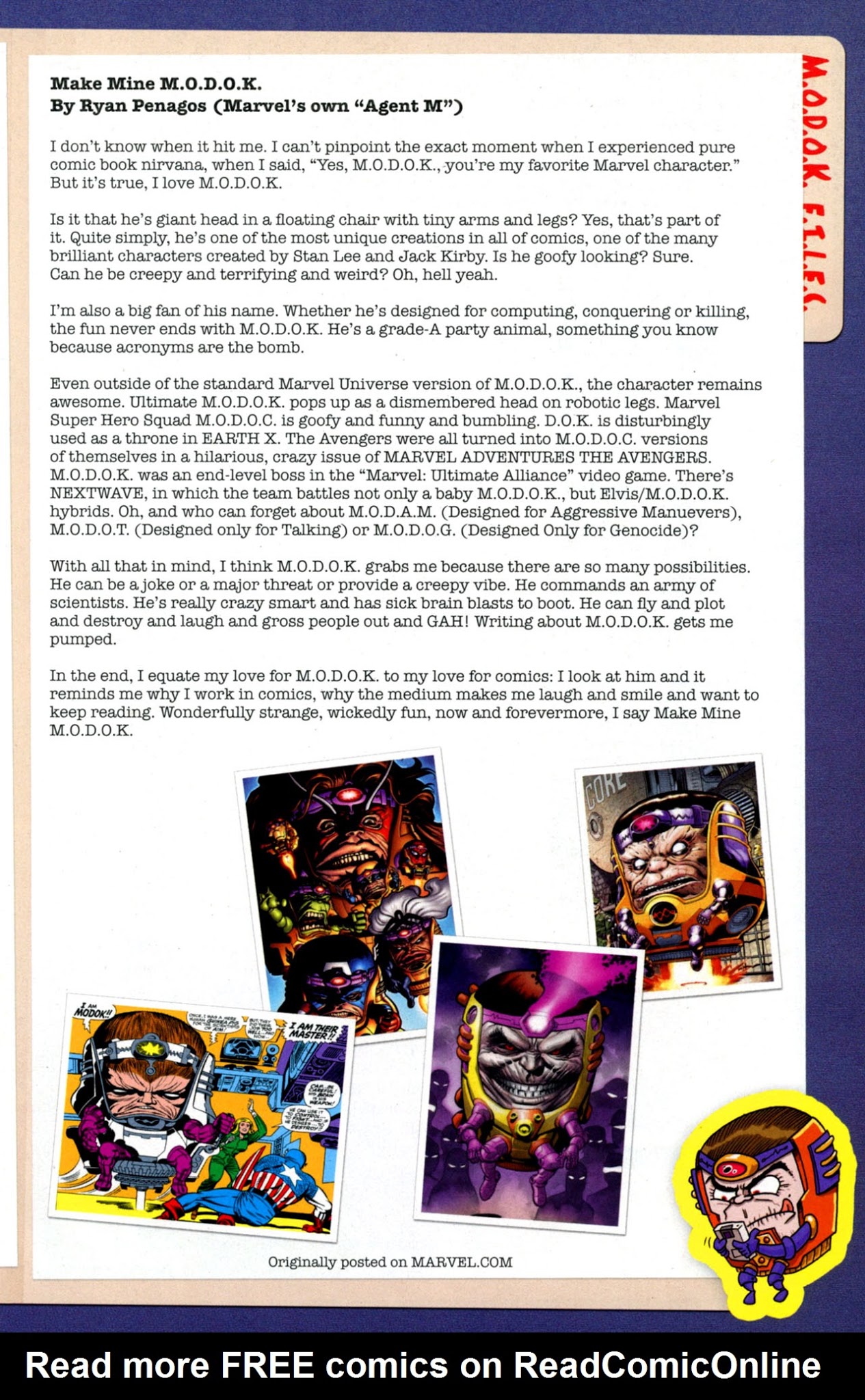 Read online M.O.D.O.K: Reign Delay comic -  Issue # Full - 23
