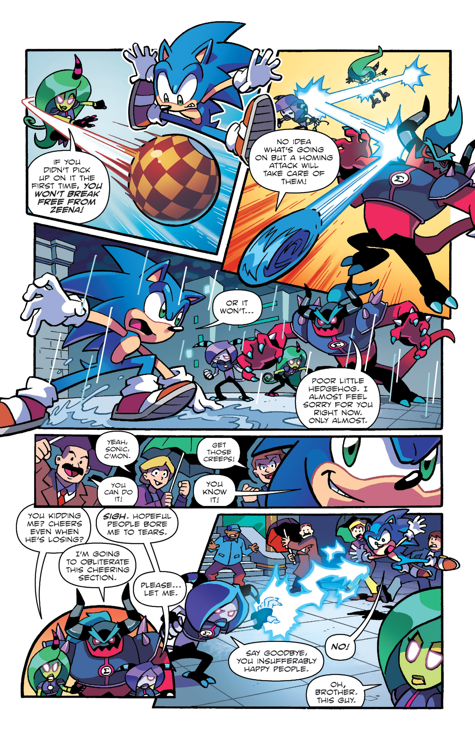Read online Sonic: Worlds Unite Battles comic -  Issue # Full - 7