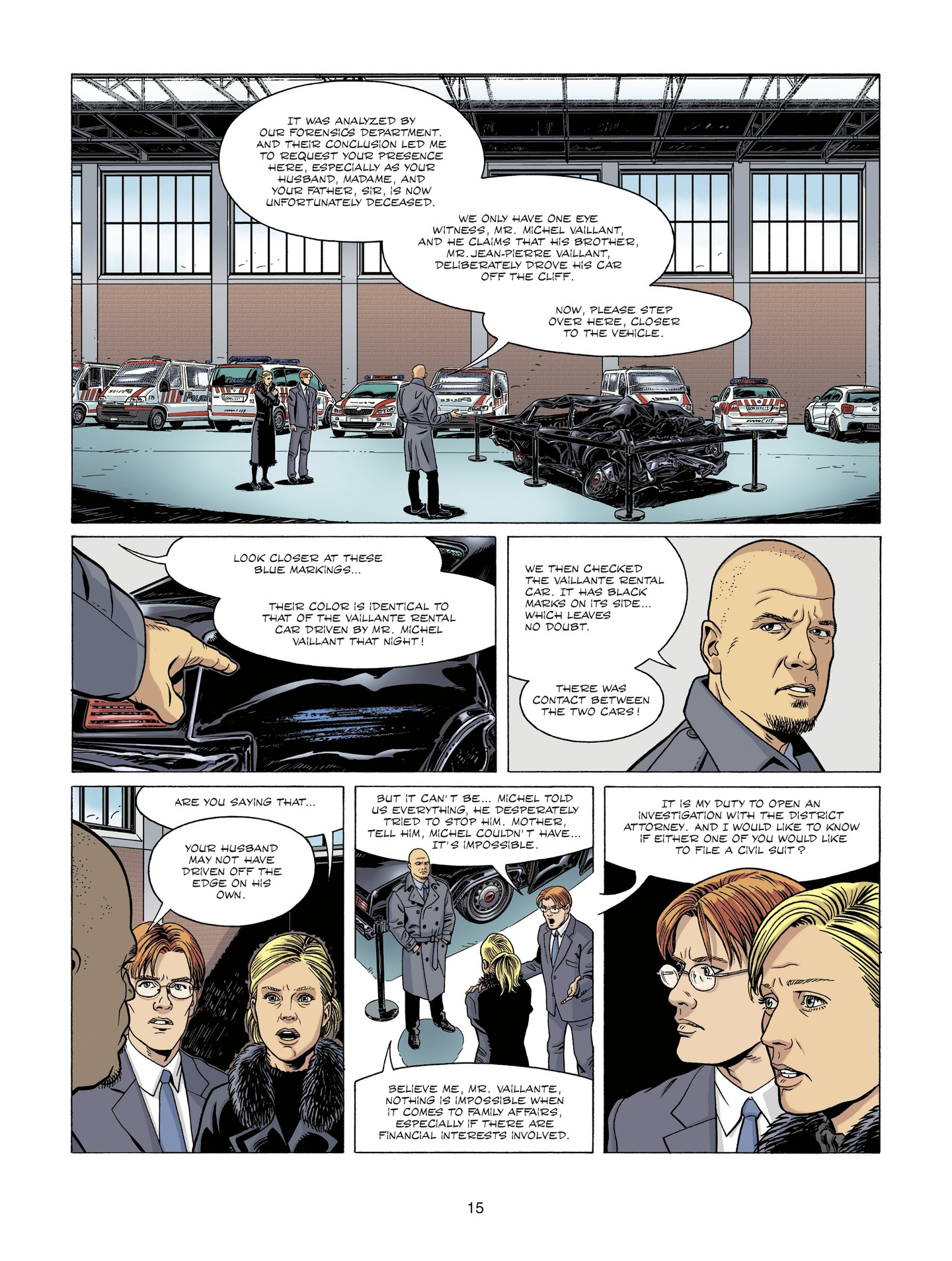 Read online Michel Vaillant comic -  Issue #6 - 15