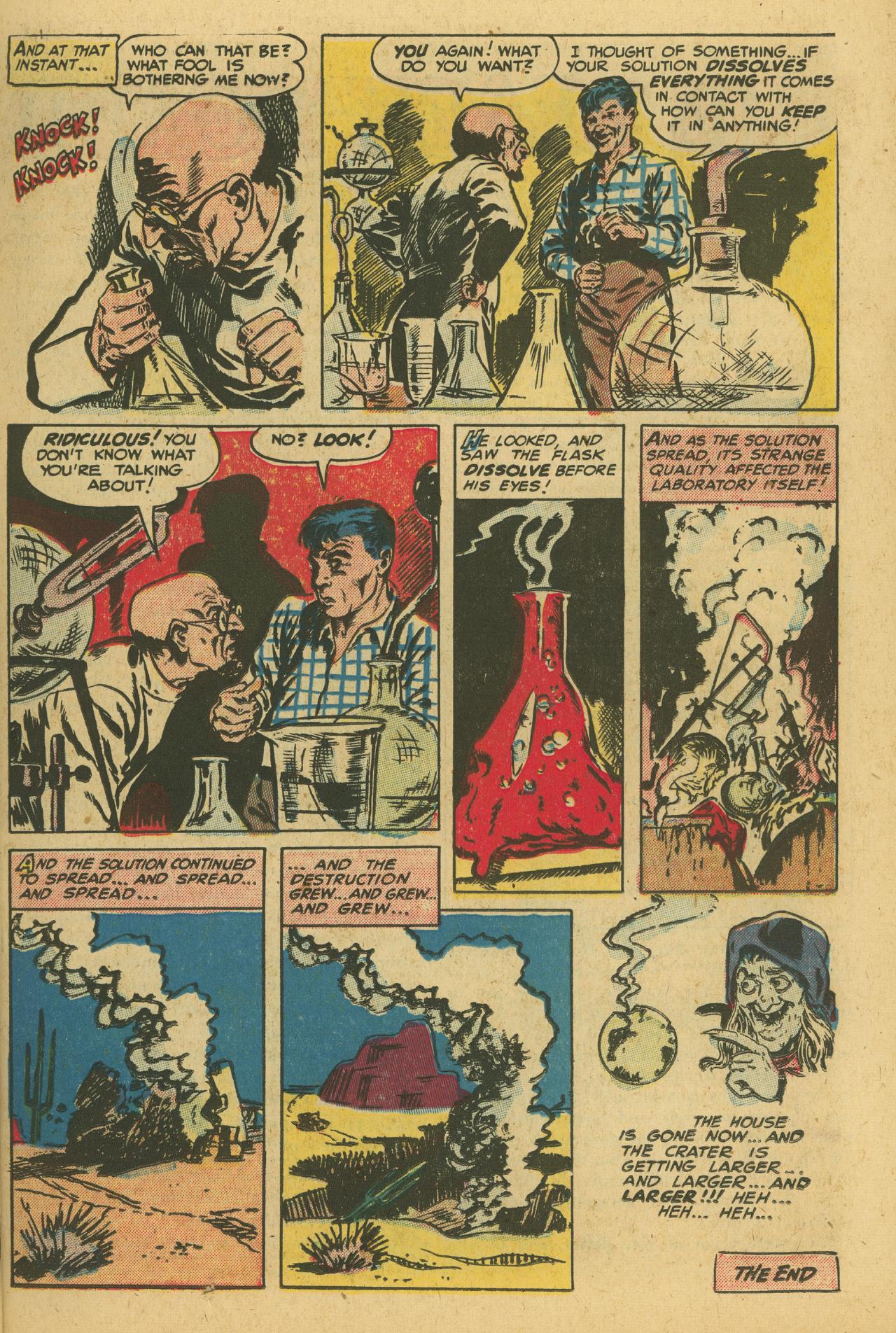 Read online Weird Mysteries (1952) comic -  Issue #5 - 13