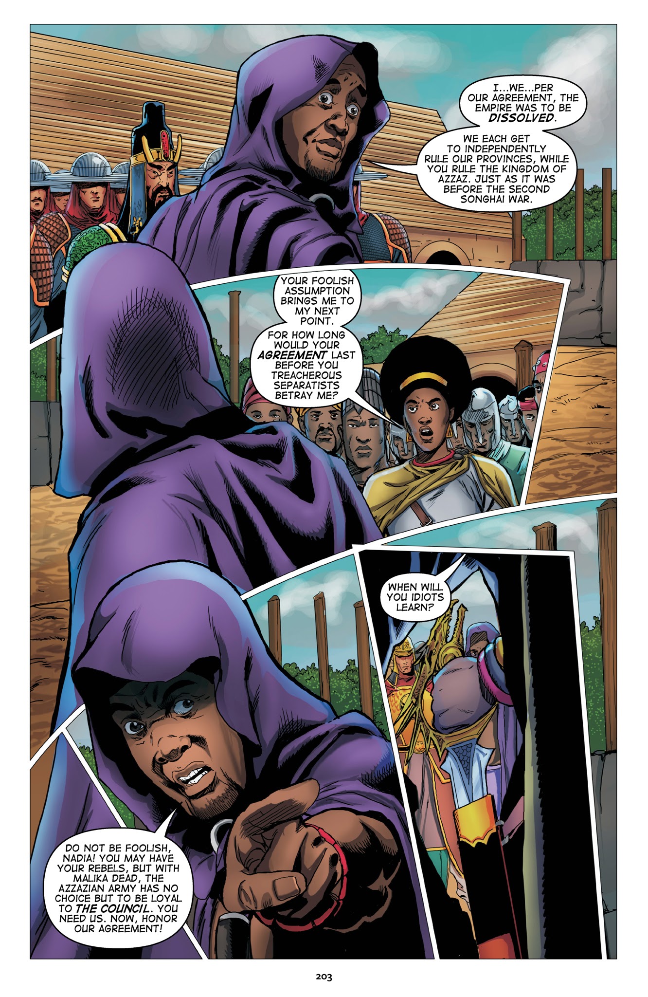 Read online Malika: Warrior Queen comic -  Issue # TPB 1 (Part 3) - 5