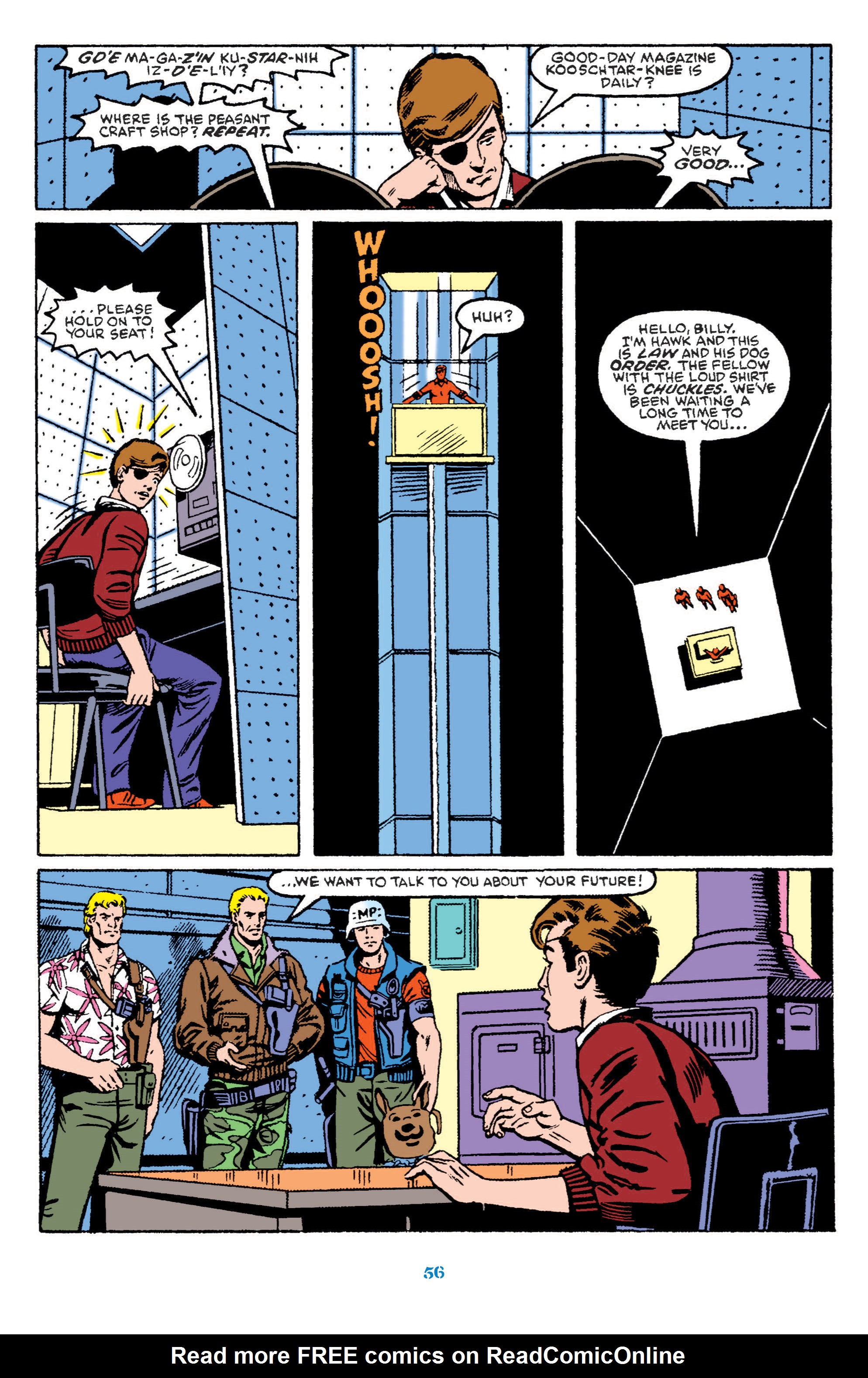 Read online Classic G.I. Joe comic -  Issue # TPB 7 (Part 1) - 57